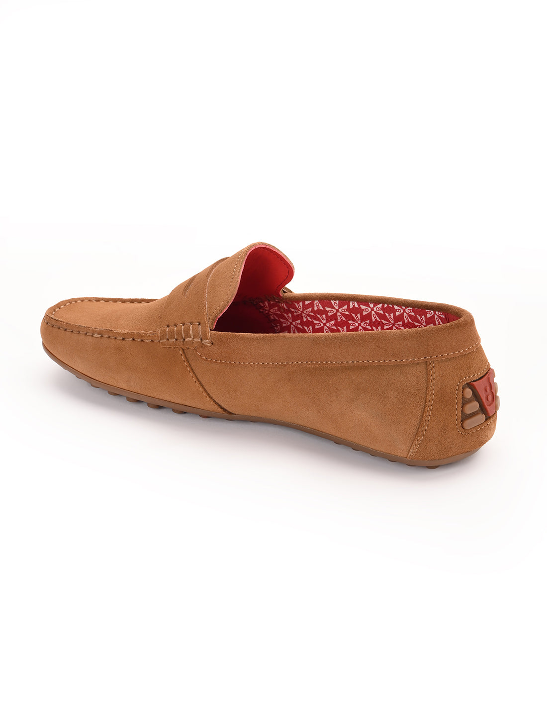 The Seti Tan Suede Men Casual Drivers V8 By Ruosh