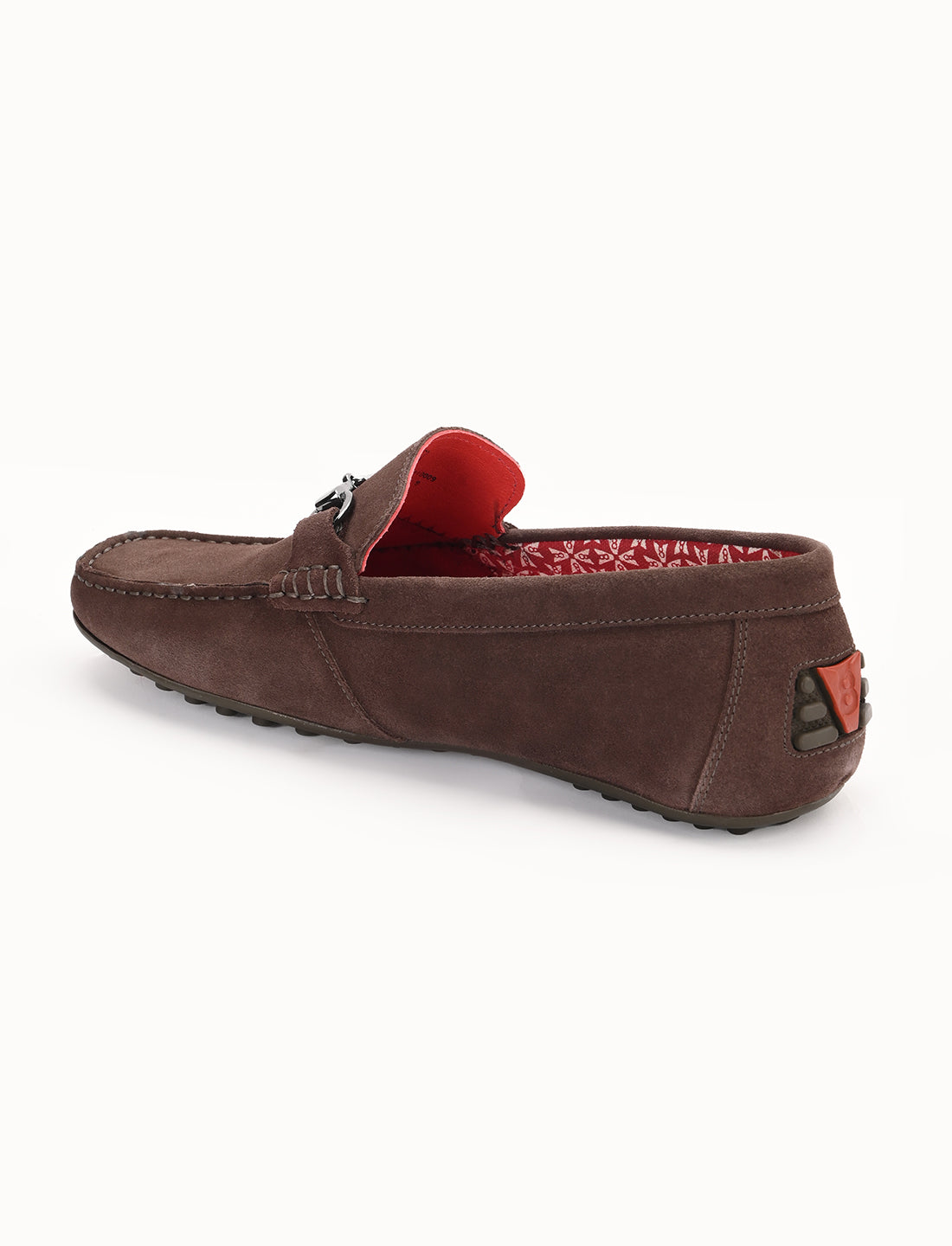 The Seti Brown Suede Men Casual Drivers V8 By Ruosh
