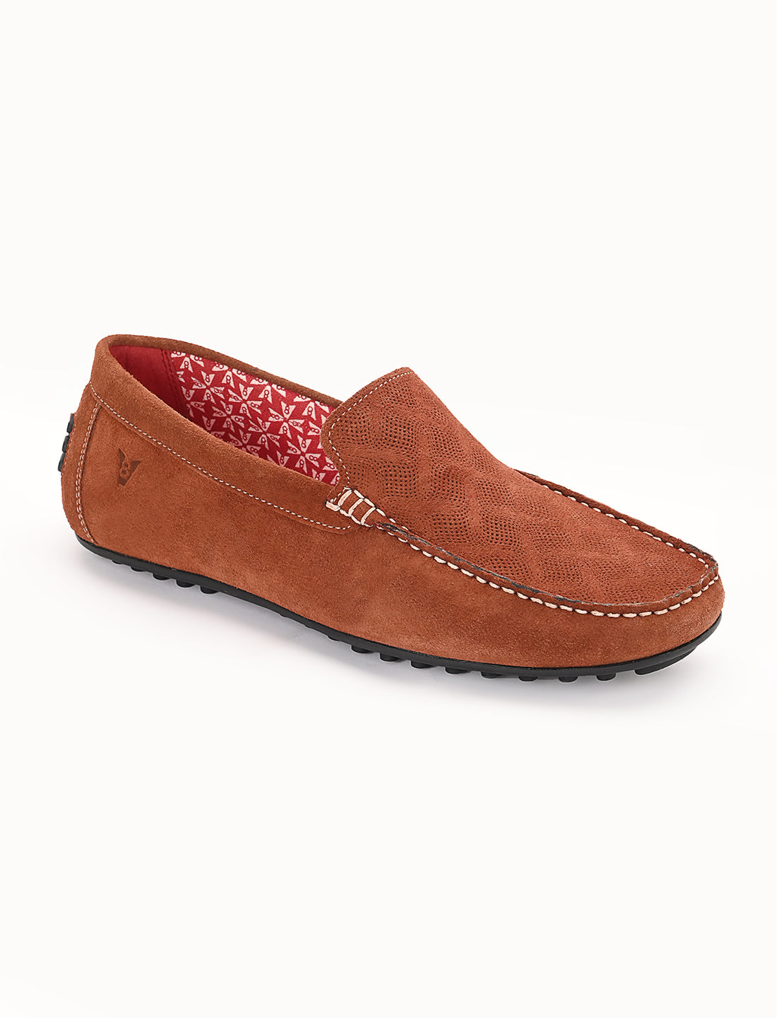 The Seti Tan Suede Men Casual Drivers V8 By Ruosh