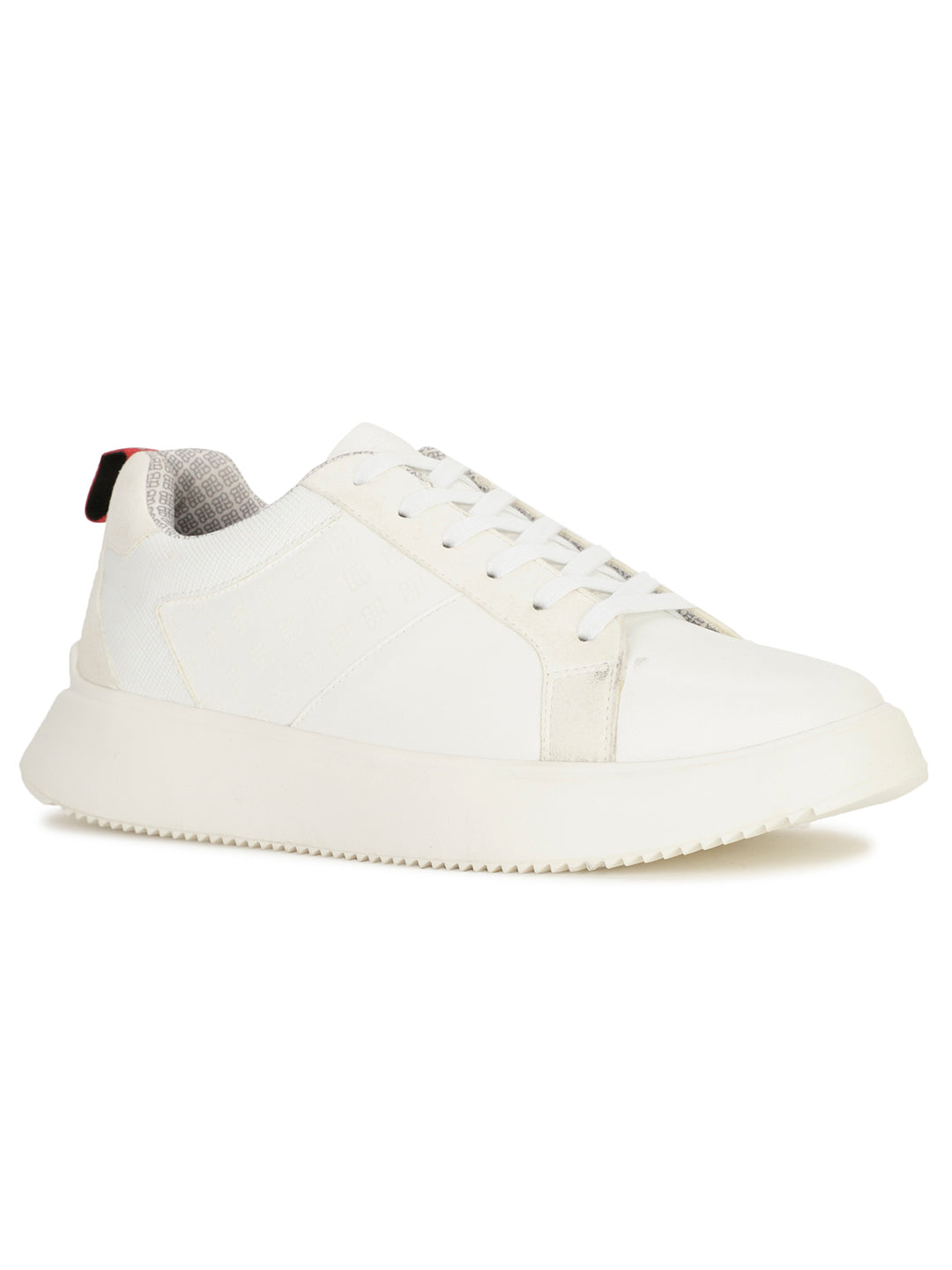 Bata Men White Casual Lace-up Sneaker - White - View 1