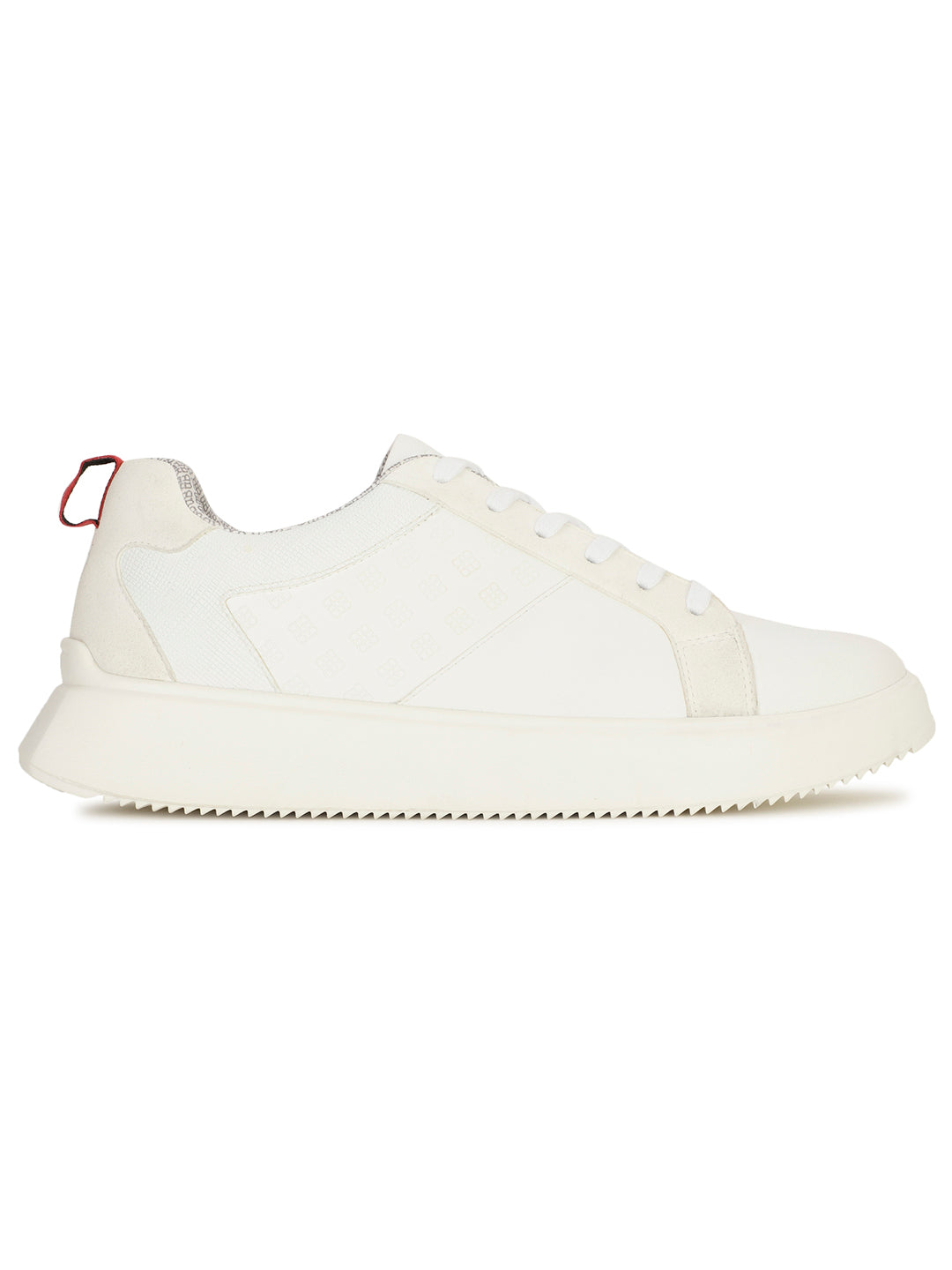 Bata Men White Casual Lace-up Sneaker - White - View 2