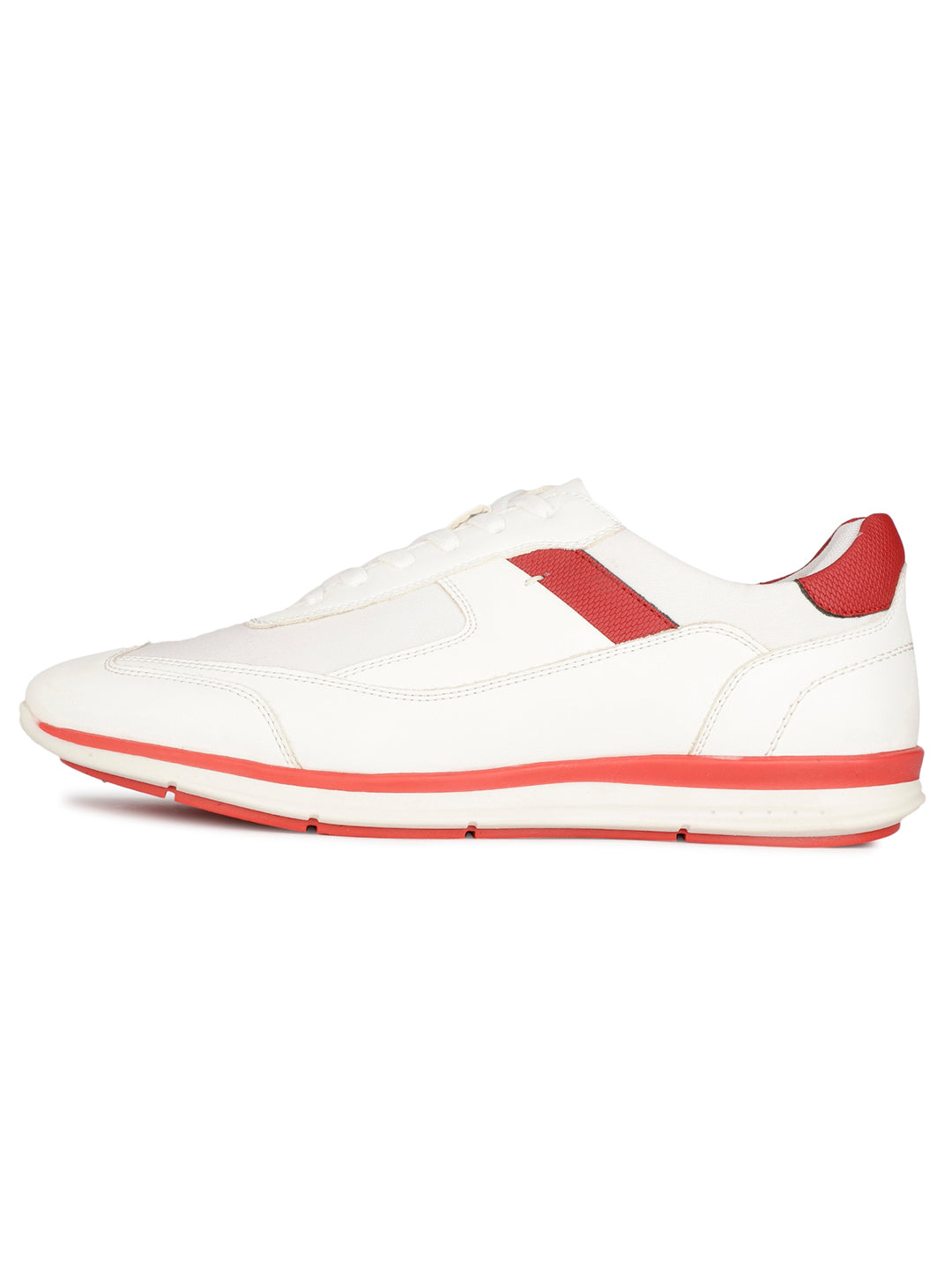 Bata Men Silver Casual Lace-up Sneaker - Silver - View 3