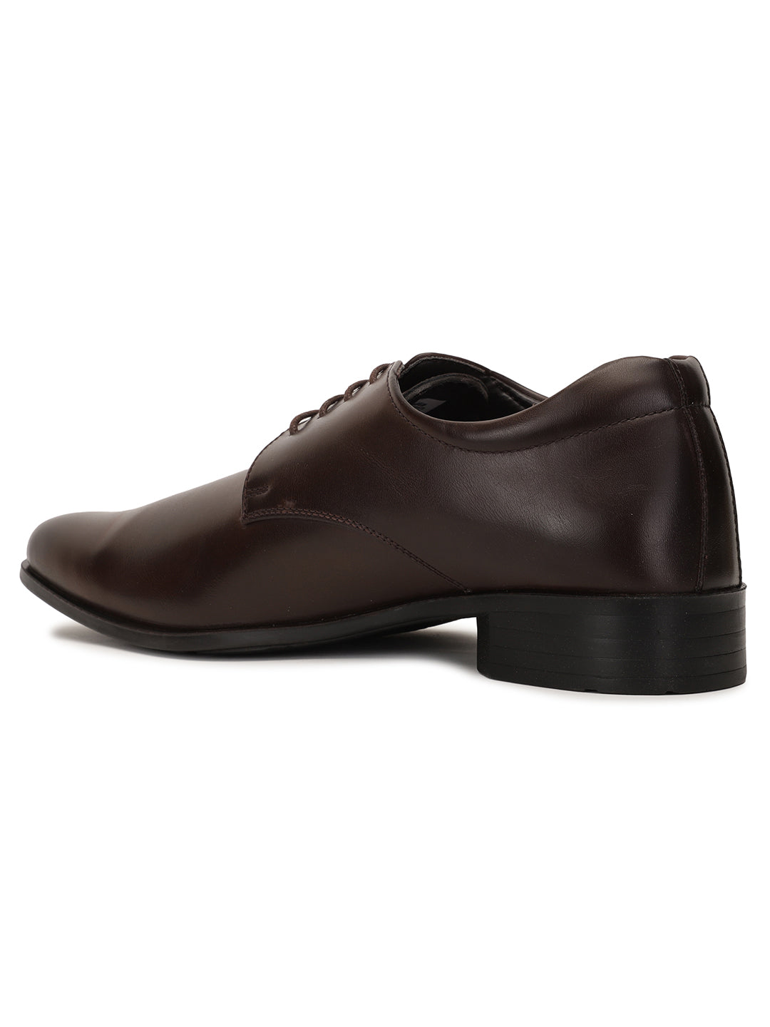 Bata Men Brown Formal Lace-up Derby Shoes - Brown - View 3