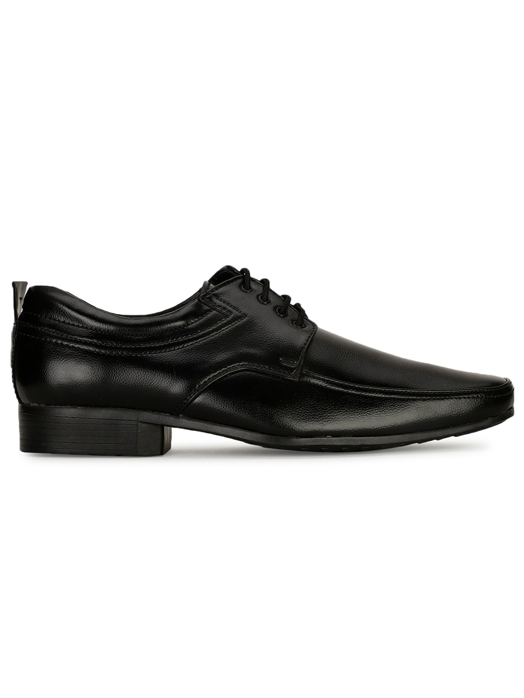 Bata Men Black Formal Lace-up Derby Shoes - Black - View 2