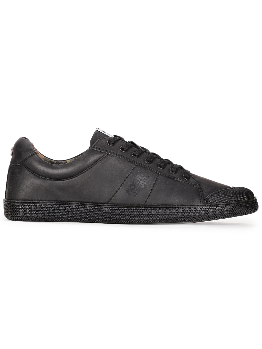 North Star Men Black Casual Lace-up Sneaker - Black - View 2