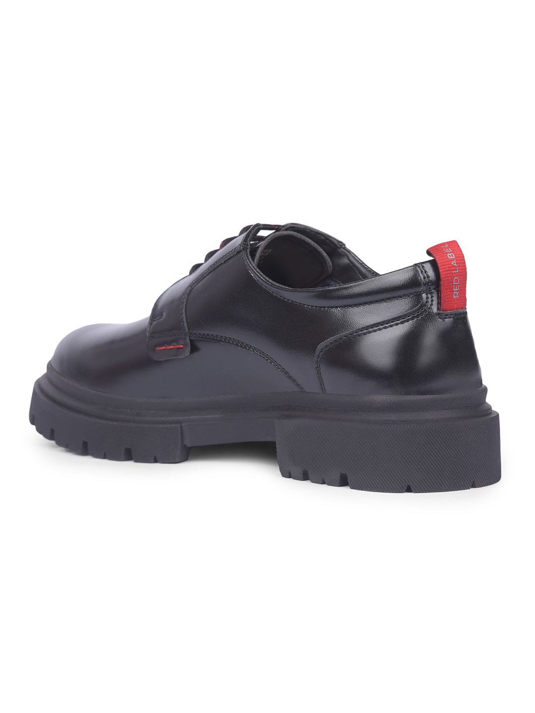 Bata Men Black Formal Lace-up Derby Shoes - Black - View 3