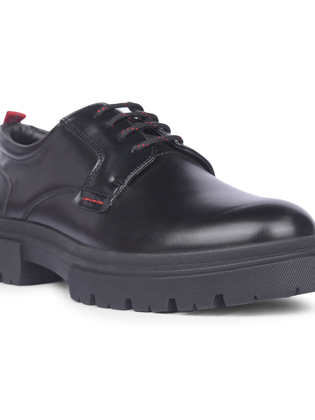 Bata Men Black Formal Lace-up Derby Shoes - Black - View 5