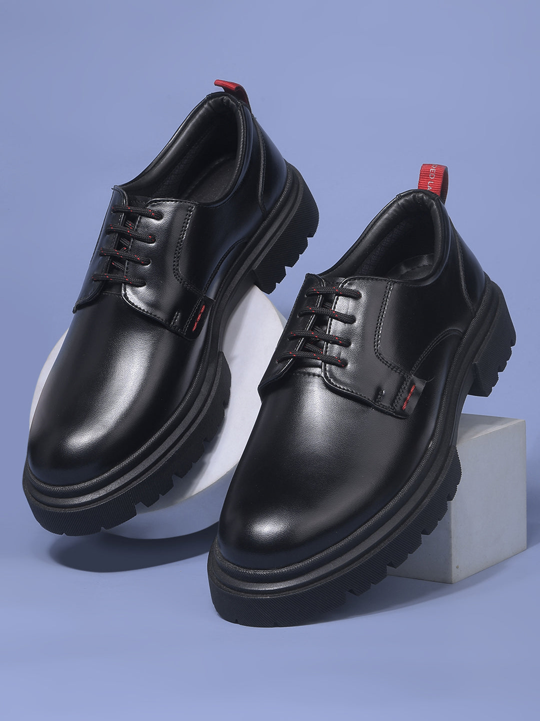 Bata Men Black Formal Lace-up Derby Shoes - Black - View 6