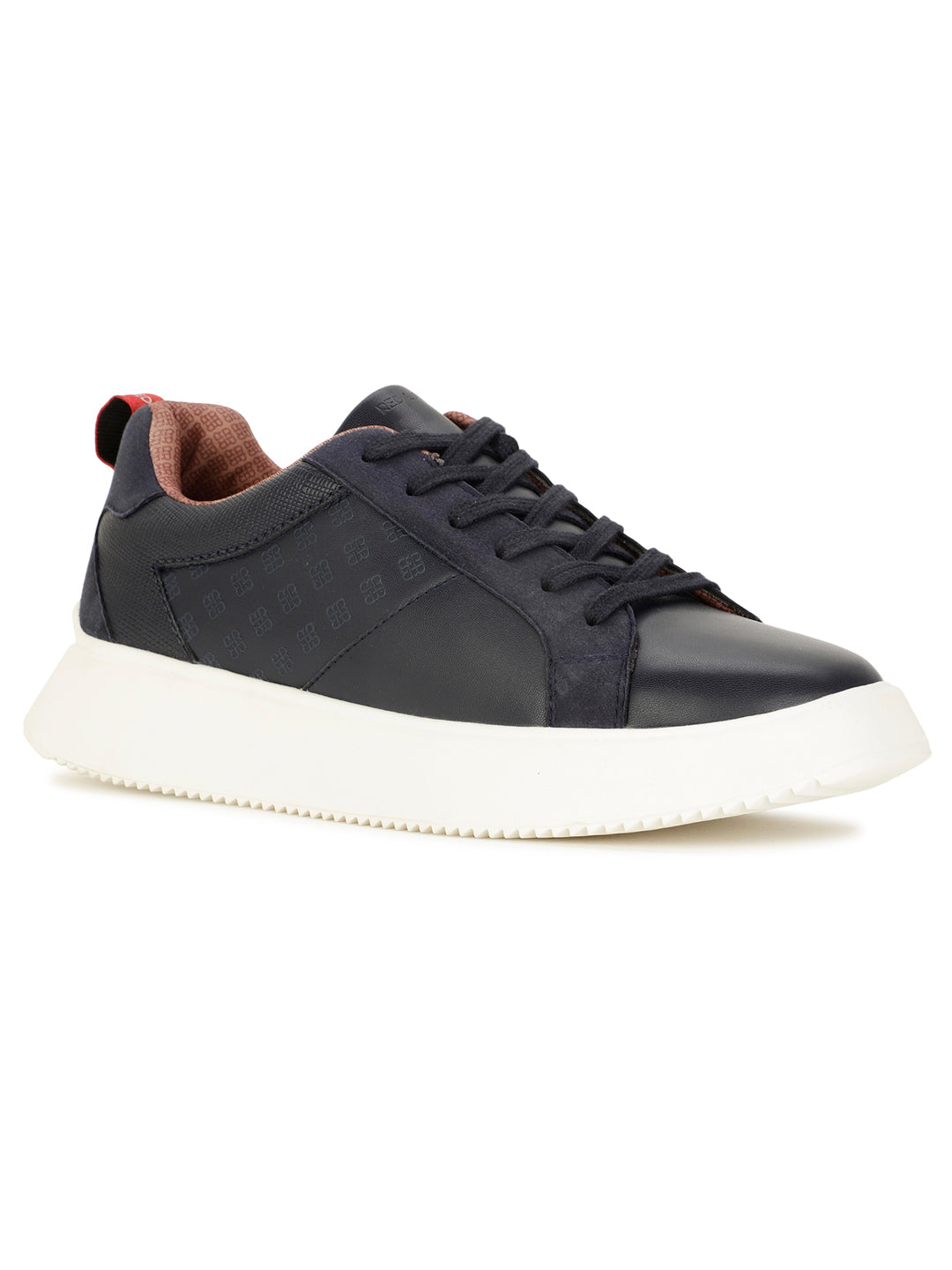 Bata Men Navy Blue Casual Lace-up Sneaker - Navy Blue - View 1