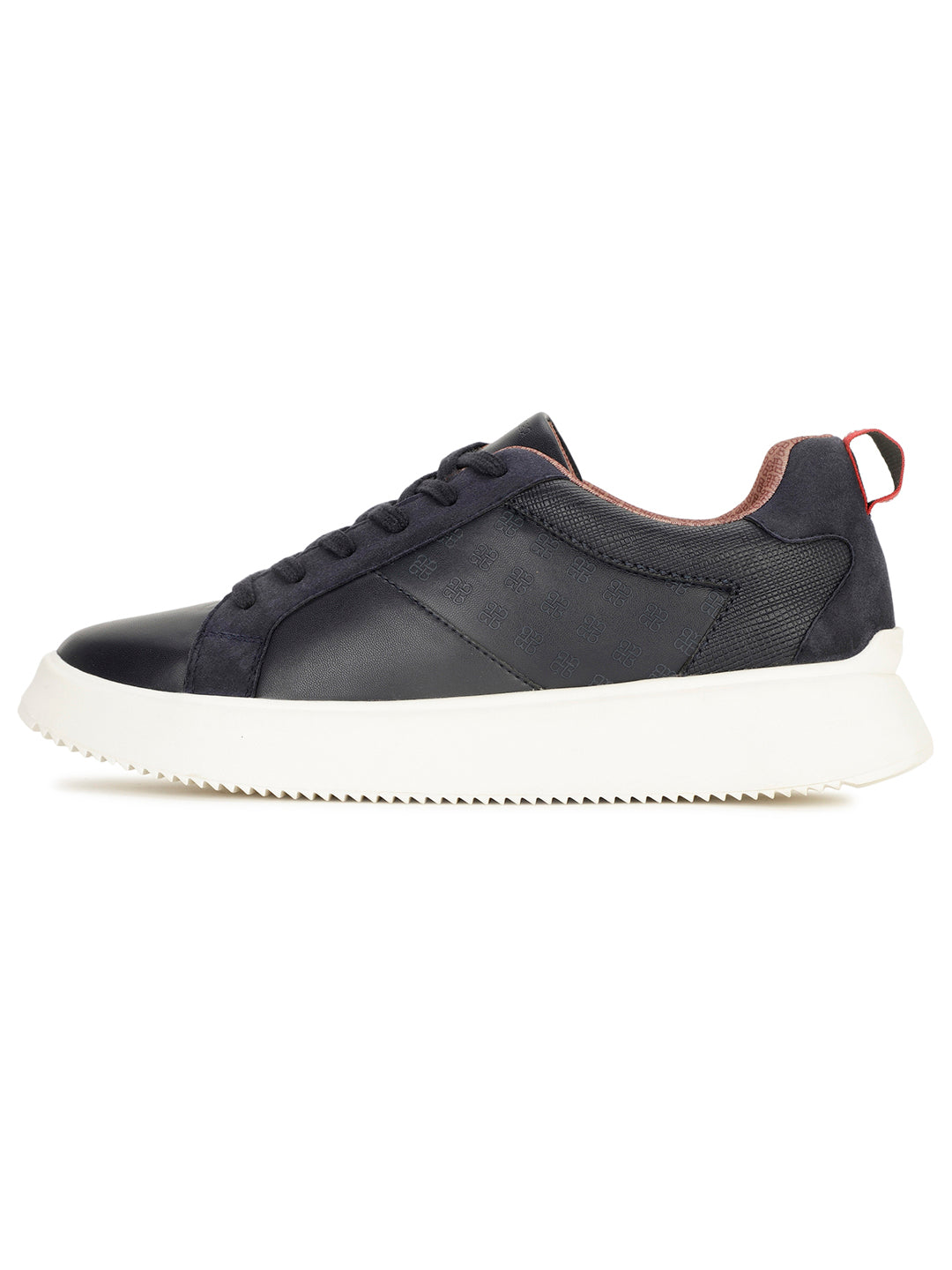 Bata Men Navy Blue Casual Lace-up Sneaker - Navy Blue - View 3