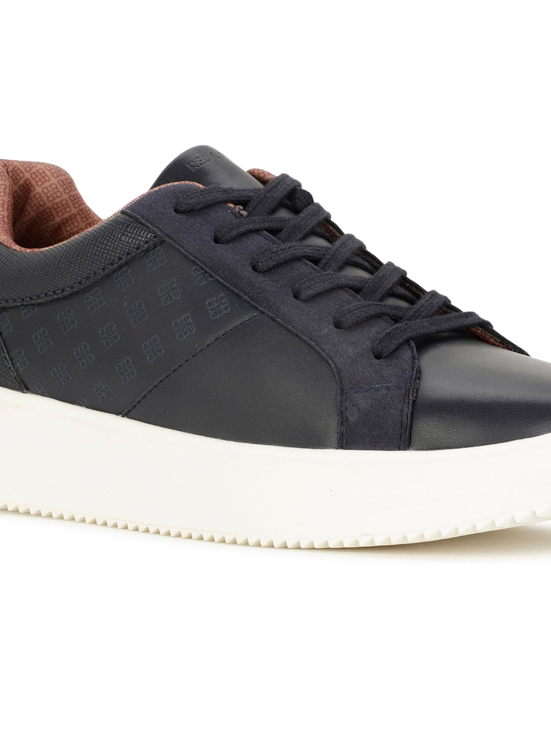 Bata Men Navy Blue Casual Lace-up Sneaker - Navy Blue - View 5