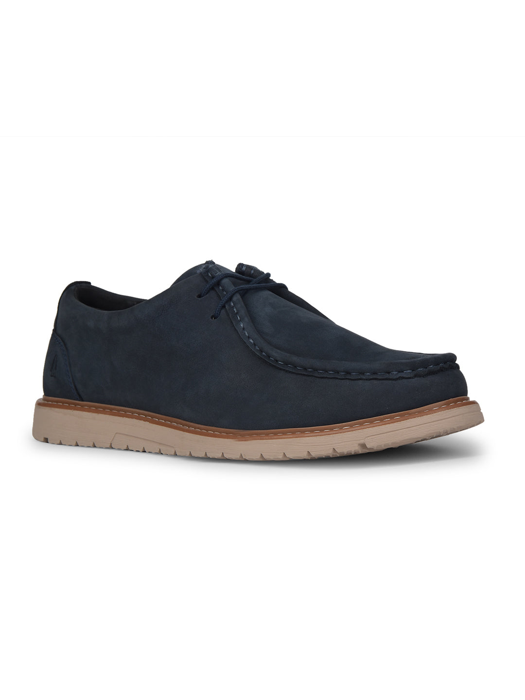 Hush Puppies Men Navy Blue Casual Lace-up Shoes - Navy Blue - View 1