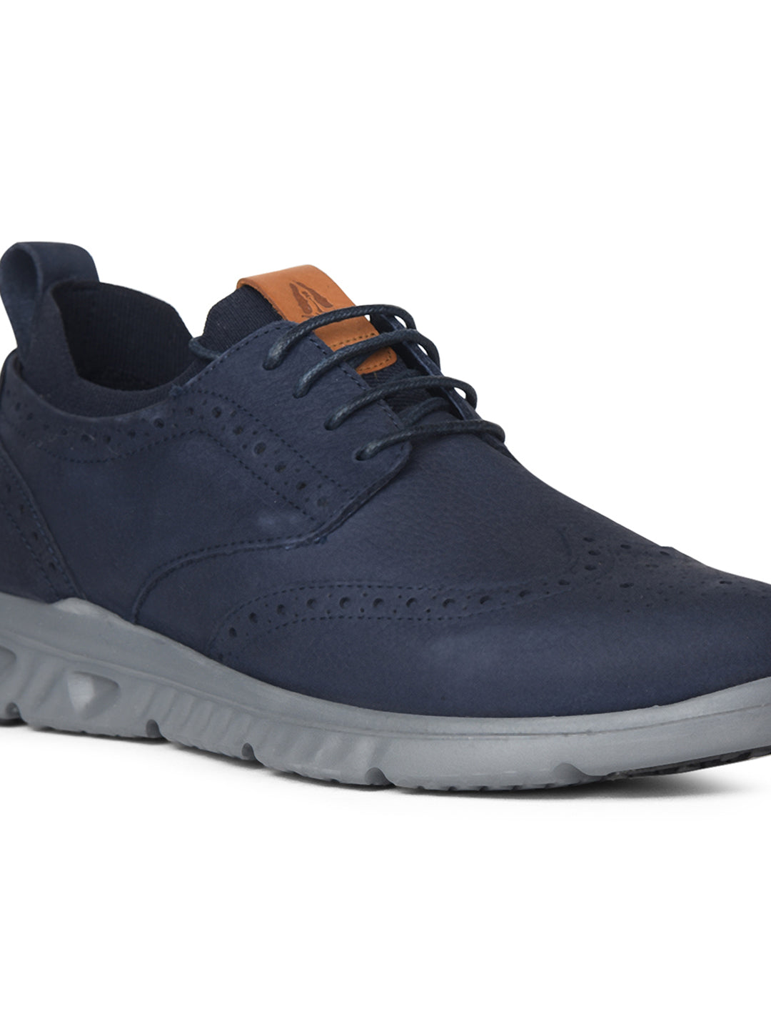 Hush Puppies Men Navy Blue Casual Lace-up Shoes - Navy Blue - View 5