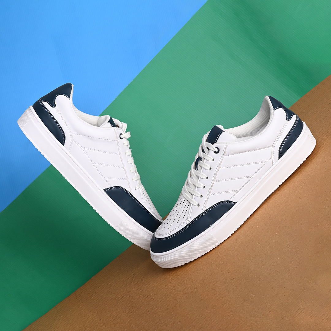 The Groove Navy Blue Men Casual Sneaker V8 By Ruosh