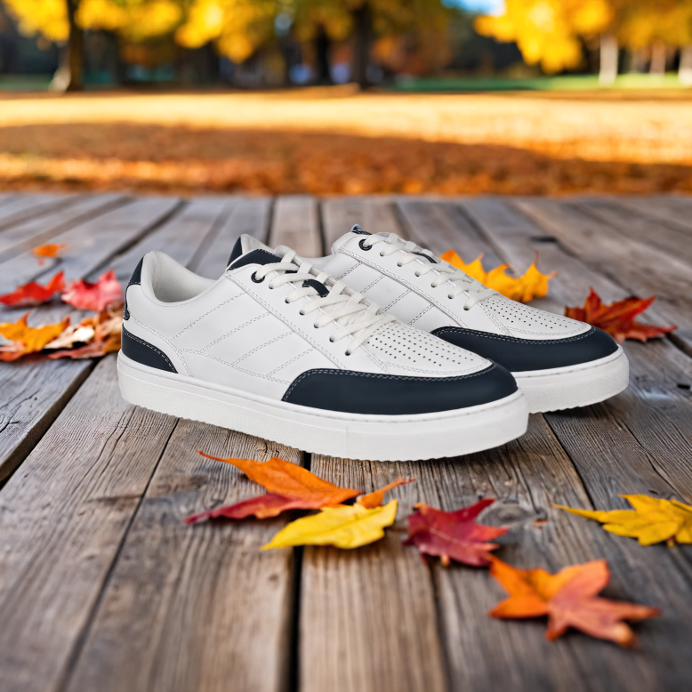 The Groove Navy Blue Men Casual Sneaker V8 By Ruosh