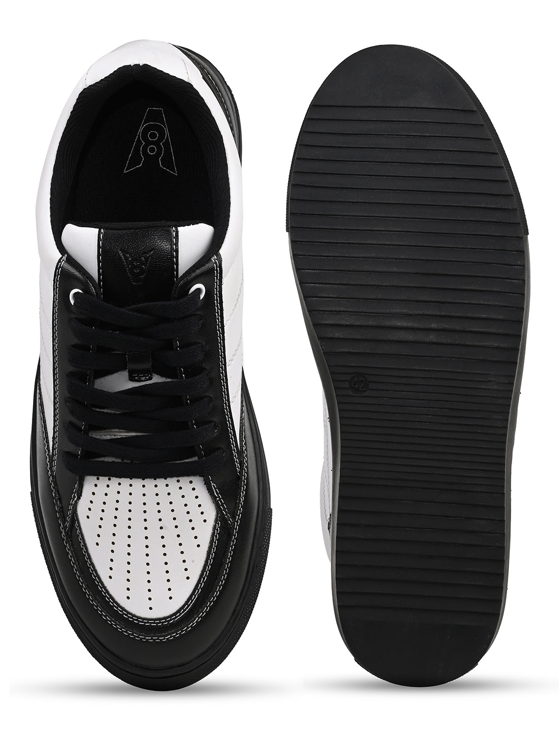 The Groove Black Men Casual Sneaker V8 By Ruosh