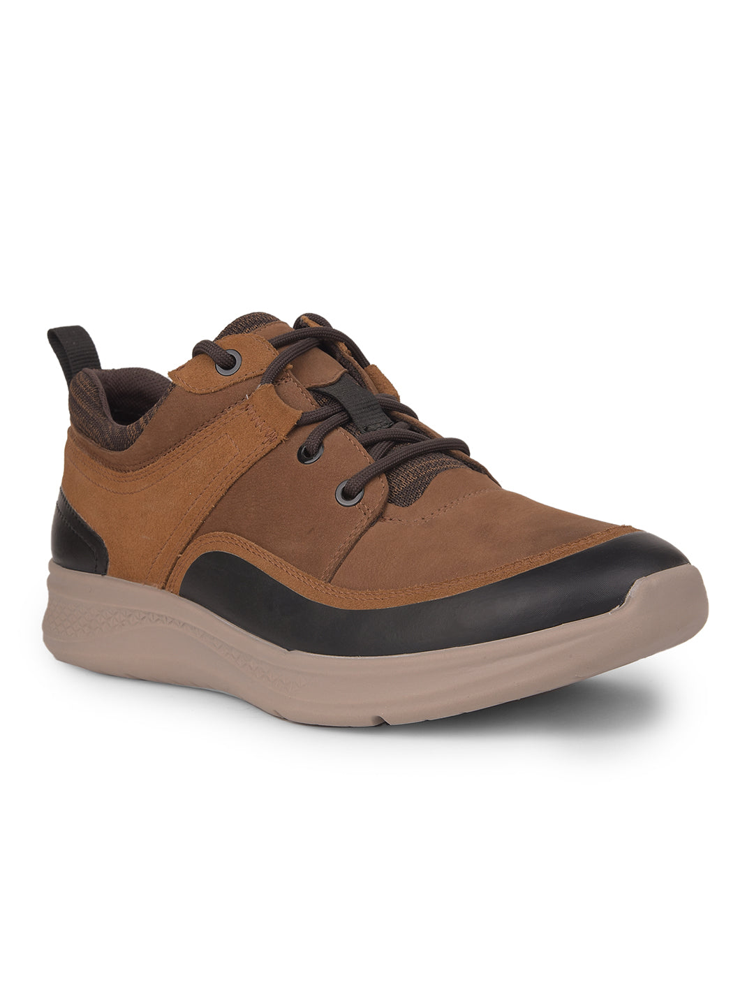Hush Puppies Men Tan Casual Lace-up Shoes - Tan - View 1