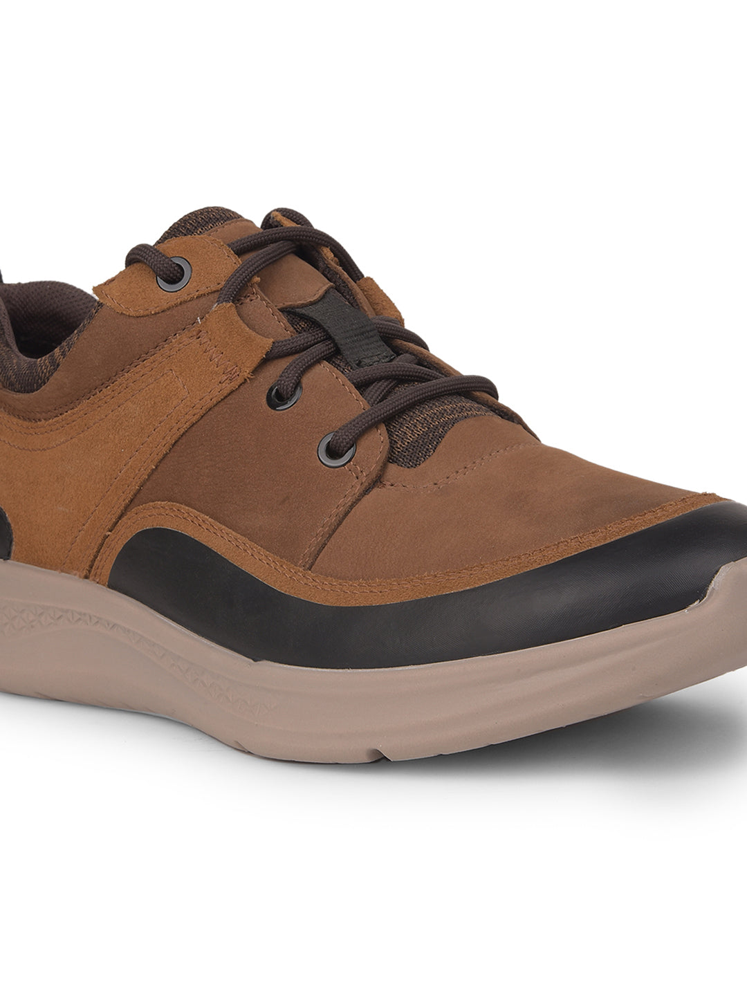 Hush Puppies Men Tan Casual Lace-up Shoes - Tan - View 5
