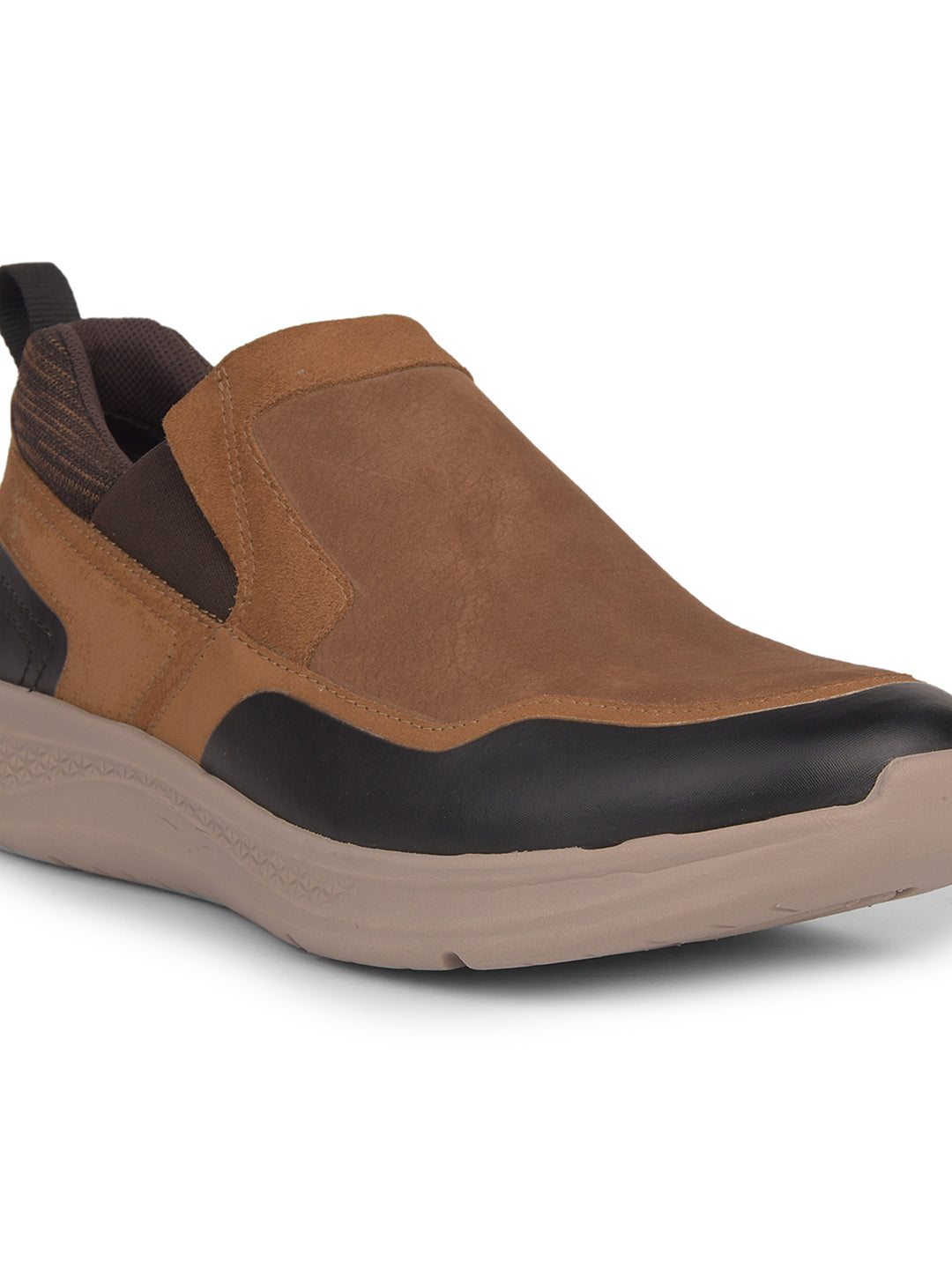 Hush Puppies Men Tan Casual Slip-on Shoes - Tan - View 5