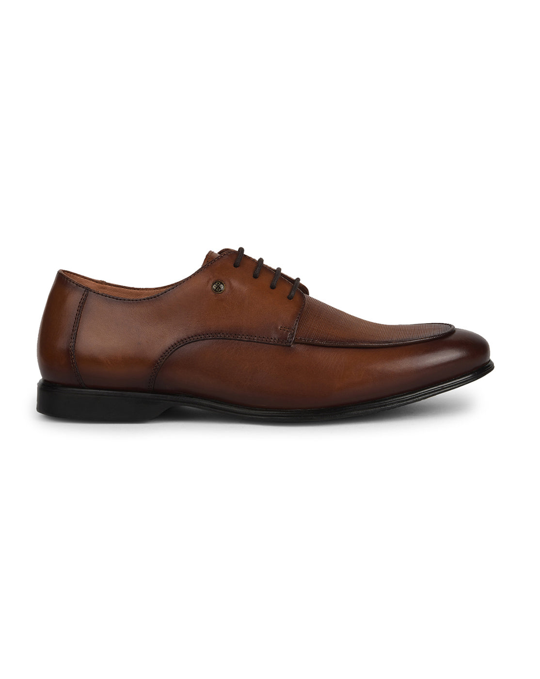 Bata Men Tan Formal Lace-up Derby Shoes - Tan - View 2