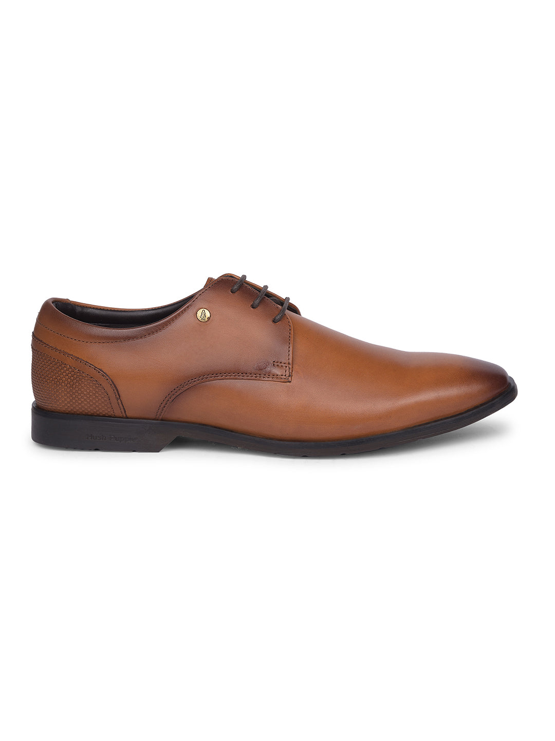 Hush Puppies Men Tan Formal Lace-up Derby Shoes - Tan - View 2