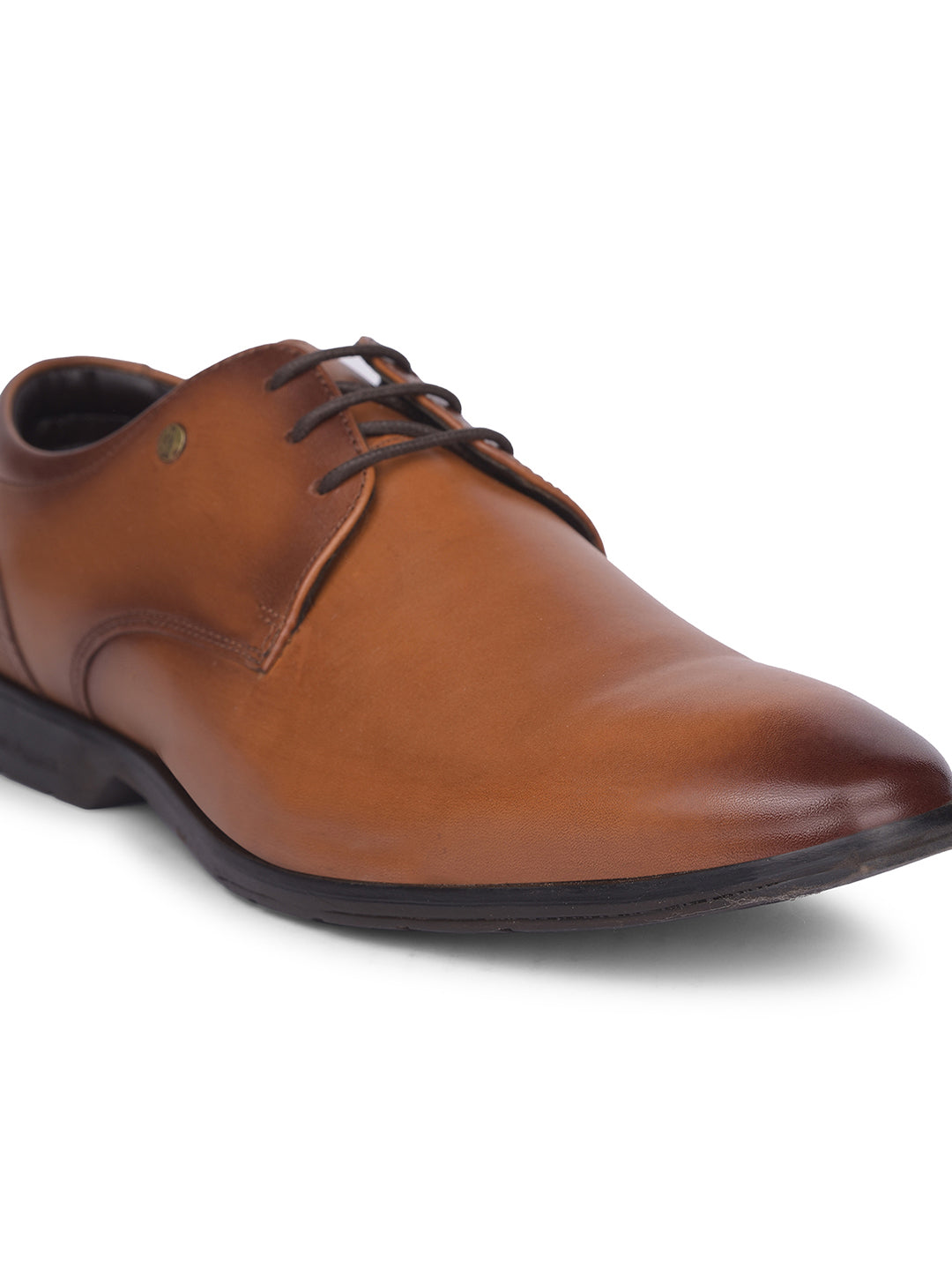 Hush Puppies Men Tan Formal Lace-up Derby Shoes - Tan - View 5