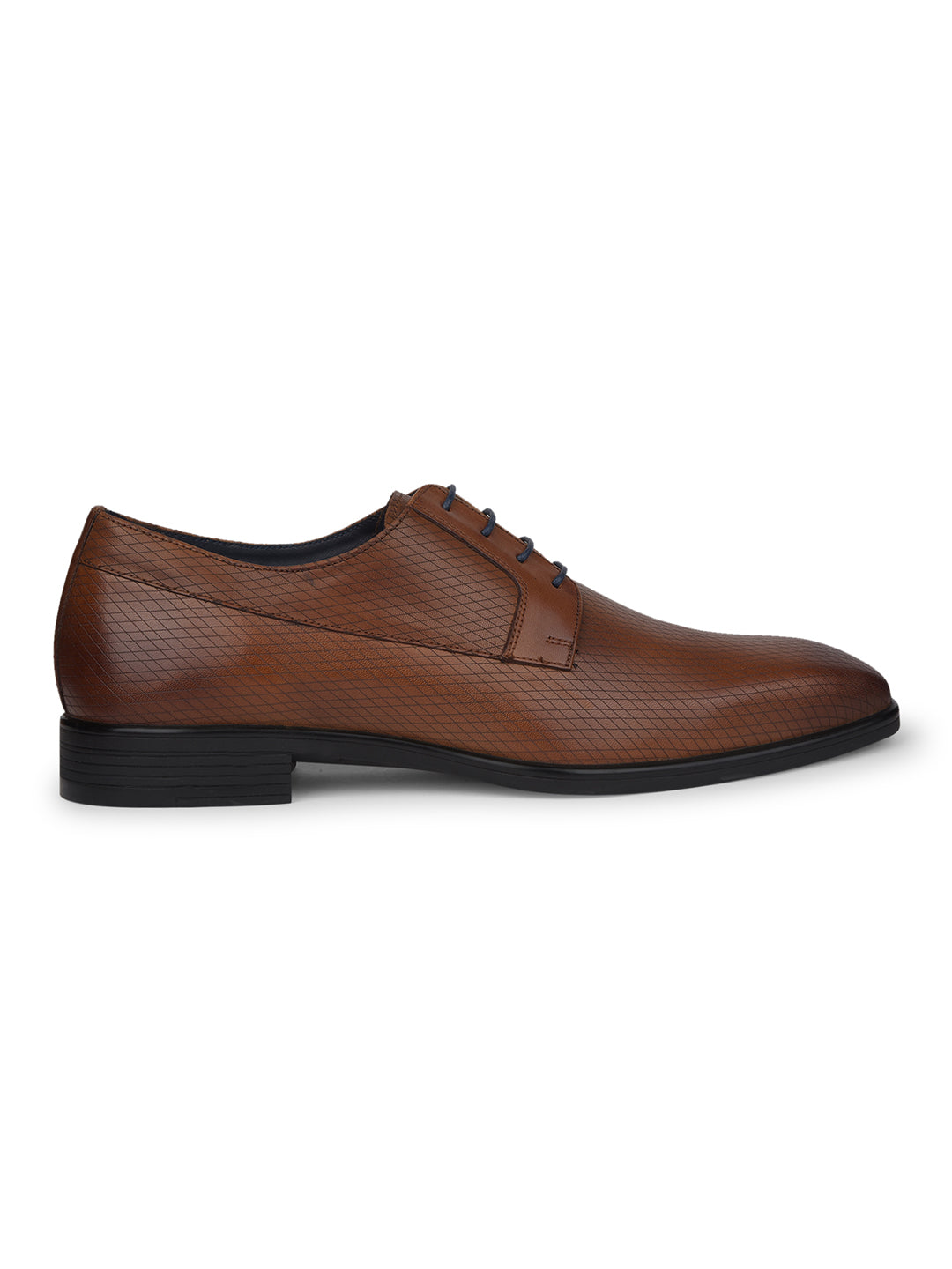 Bata Men Tan Formal Lace-up Derby Shoes - Tan - View 2