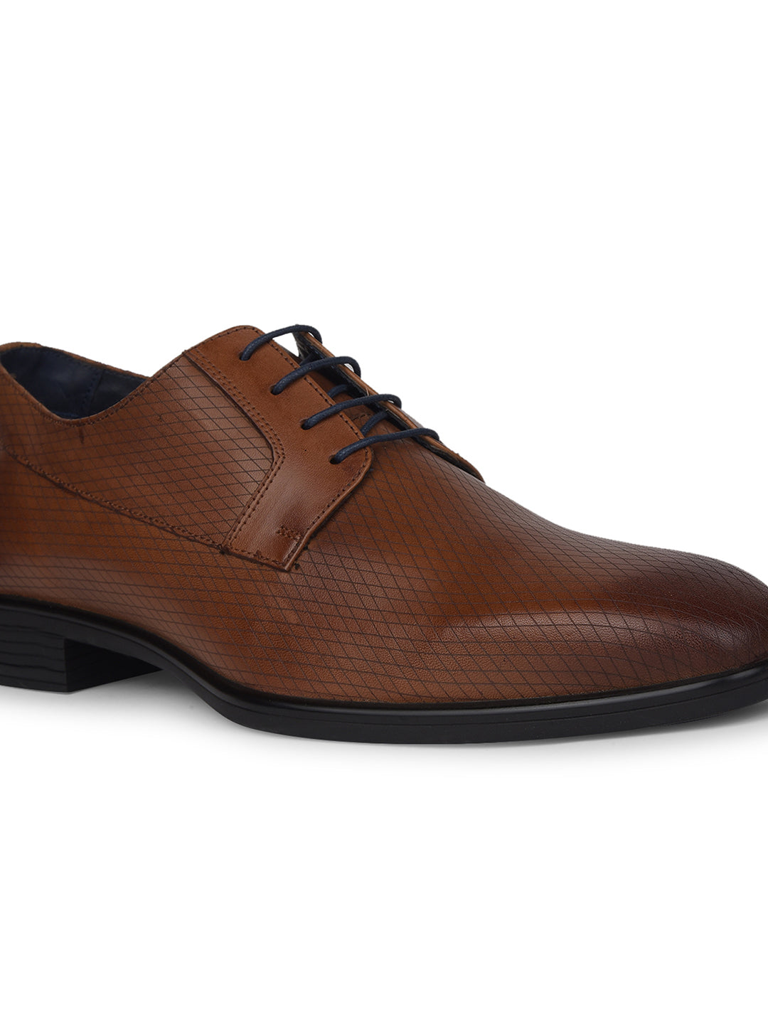 Bata Men Tan Formal Lace-up Derby Shoes - Tan - View 5