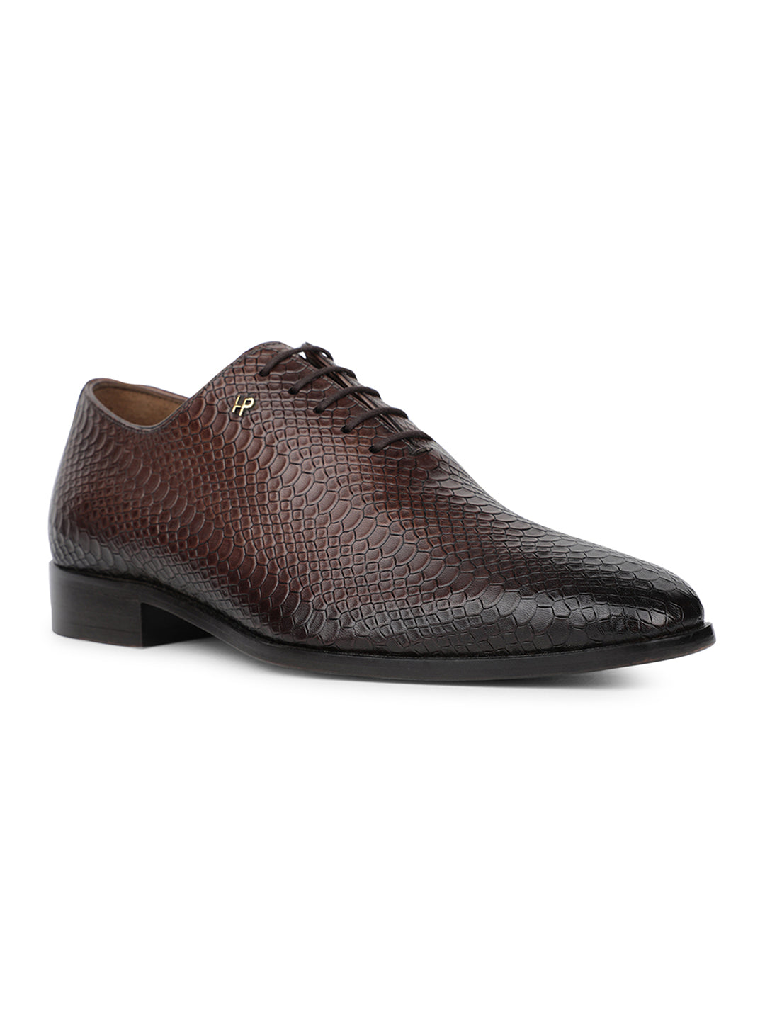 Hush Puppies Men Brown Formal Lace-up Derby Shoes - Brown - View 1