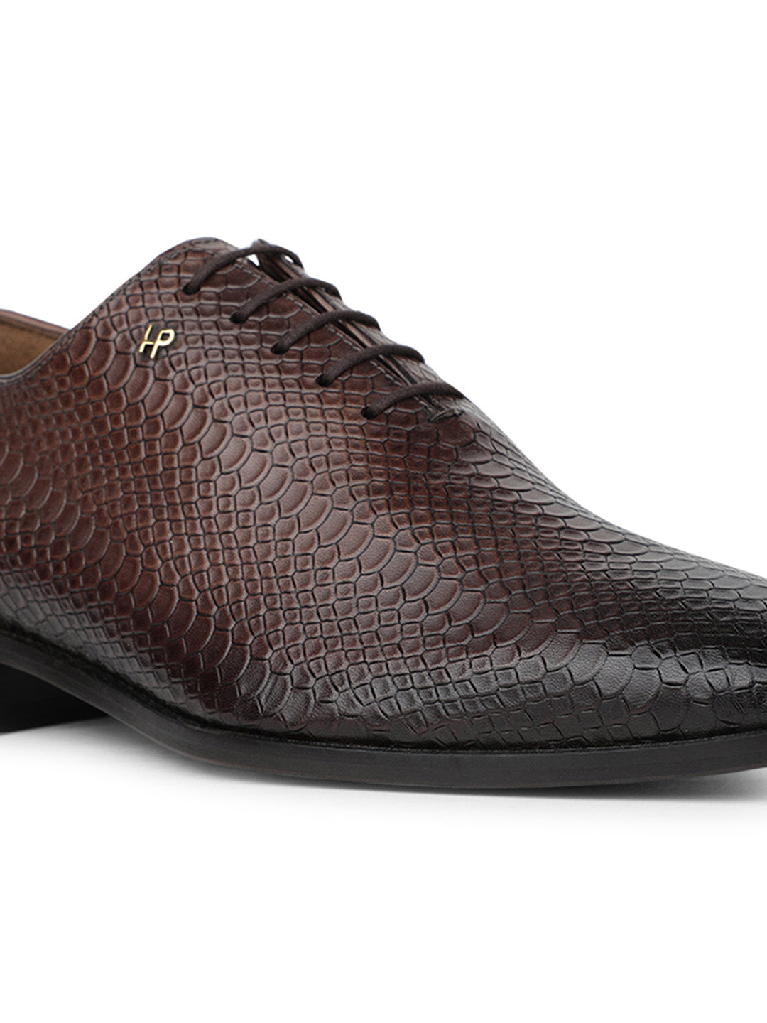 Hush Puppies Men Brown Formal Lace-up Derby Shoes - Brown - View 5