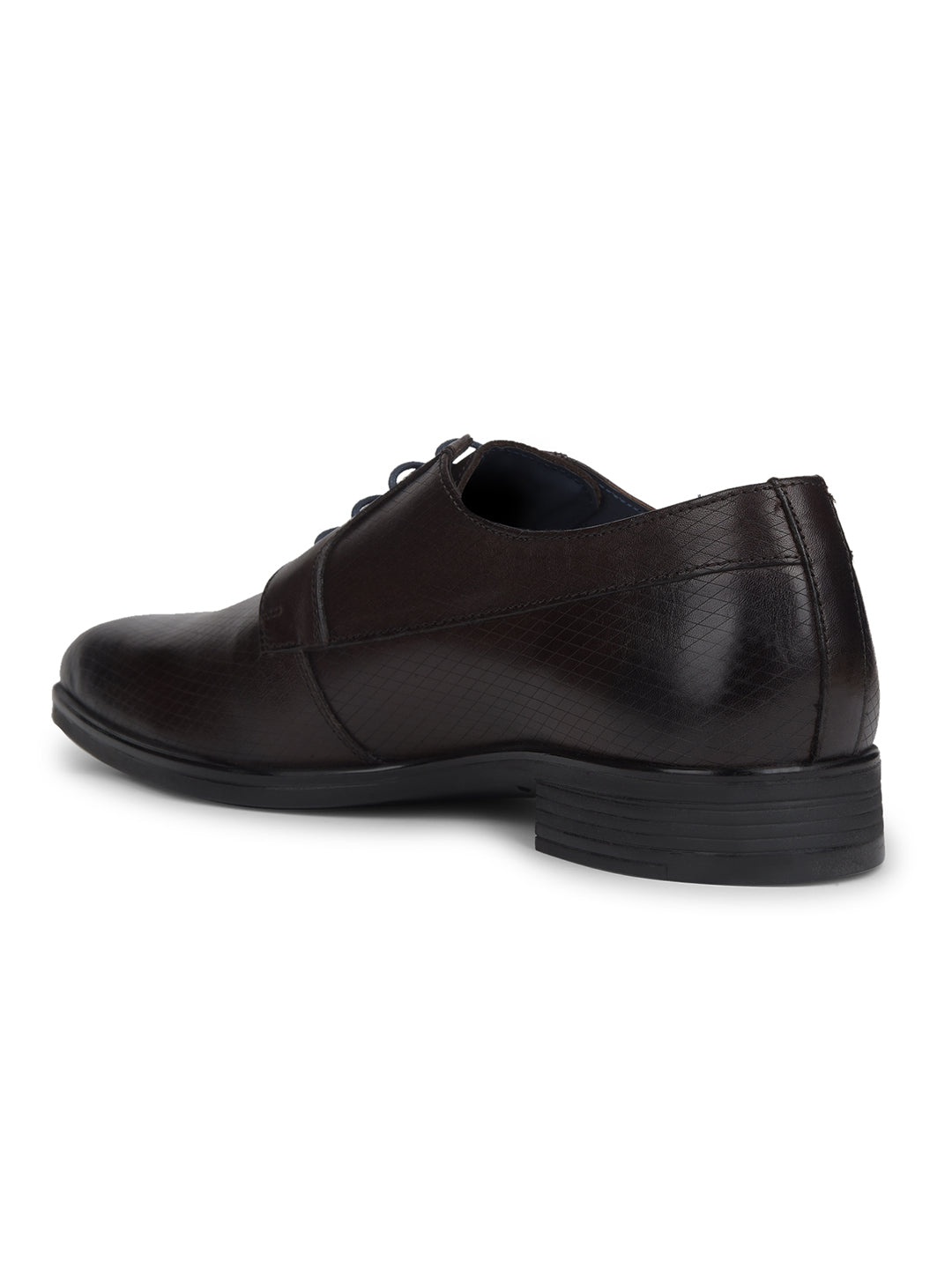 Bata Men Brown Formal Lace-up Derby Shoes - Brown - View 3