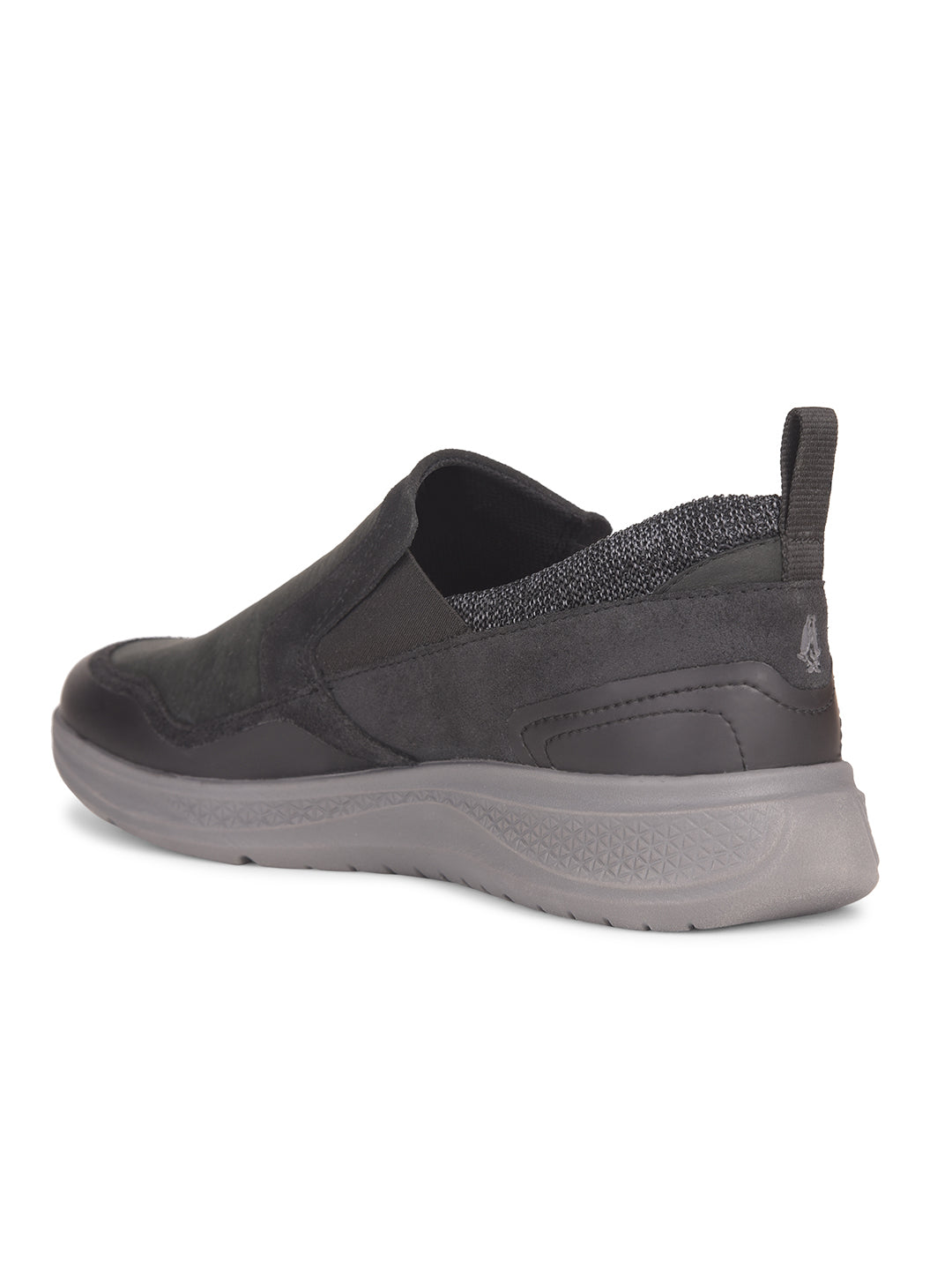 Hush Puppies Men Black Casual Slip-on Shoes - Black - View 3