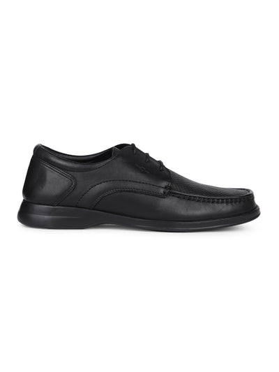 Bata Men Black Formal Lace-up Derby Shoes - Black - View 2