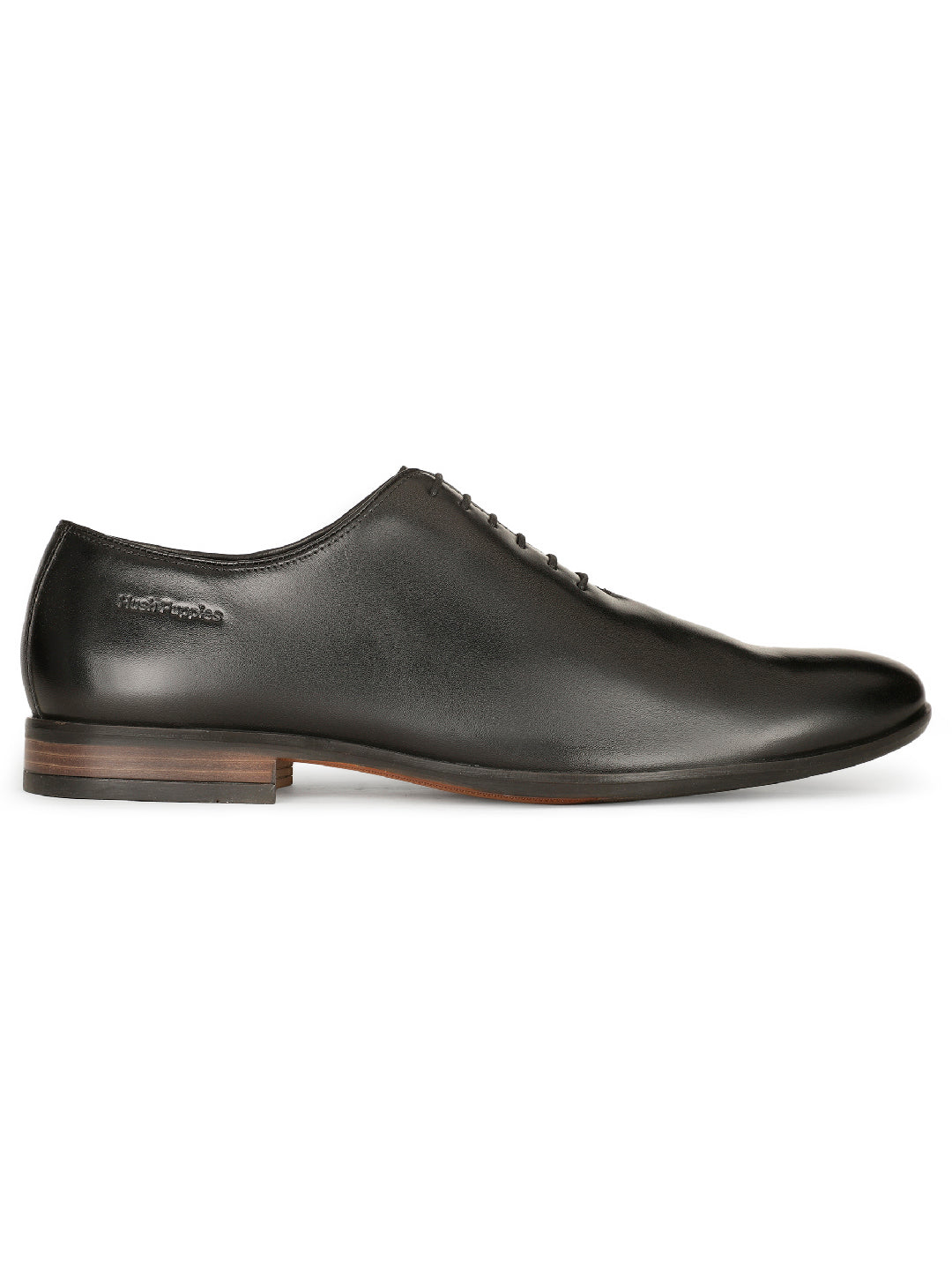 Hush Puppies Men Black Formal Lace-up Derby Shoes - Black - View 2