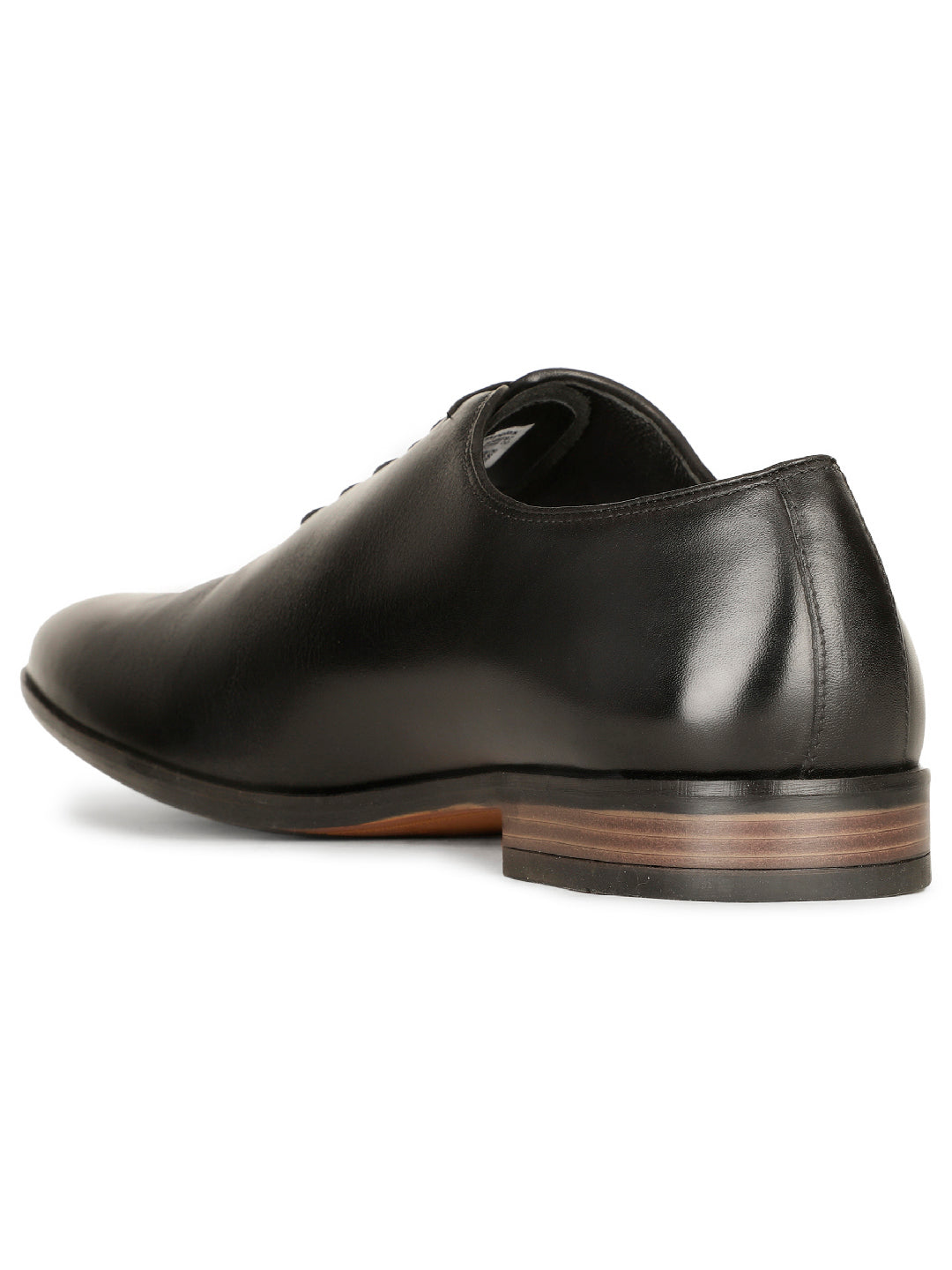 Hush Puppies Men Black Formal Lace-up Derby Shoes - Black - View 3
