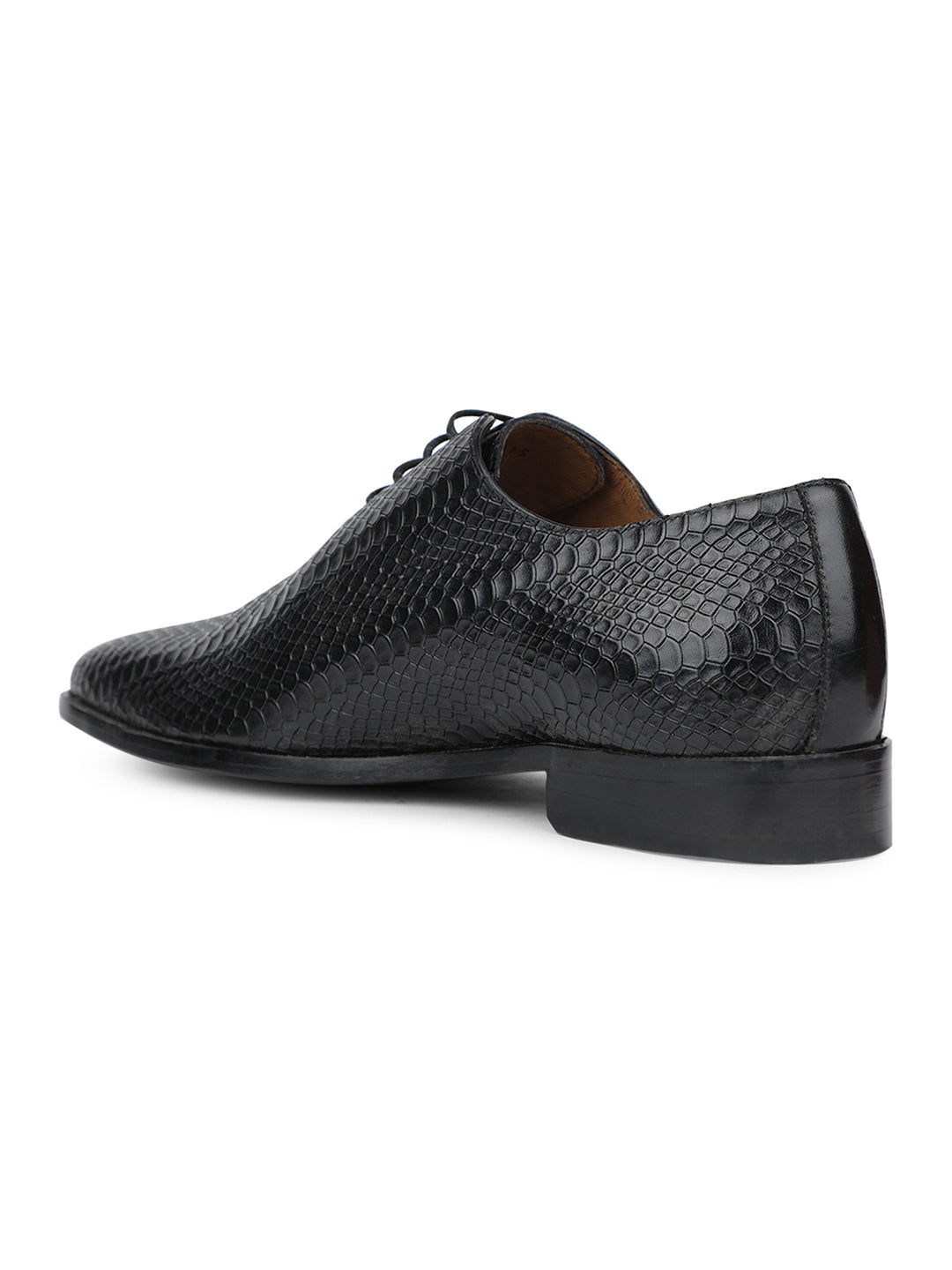 Hush Puppies Men Black Formal Lace-up Derby Shoes - Black - View 3