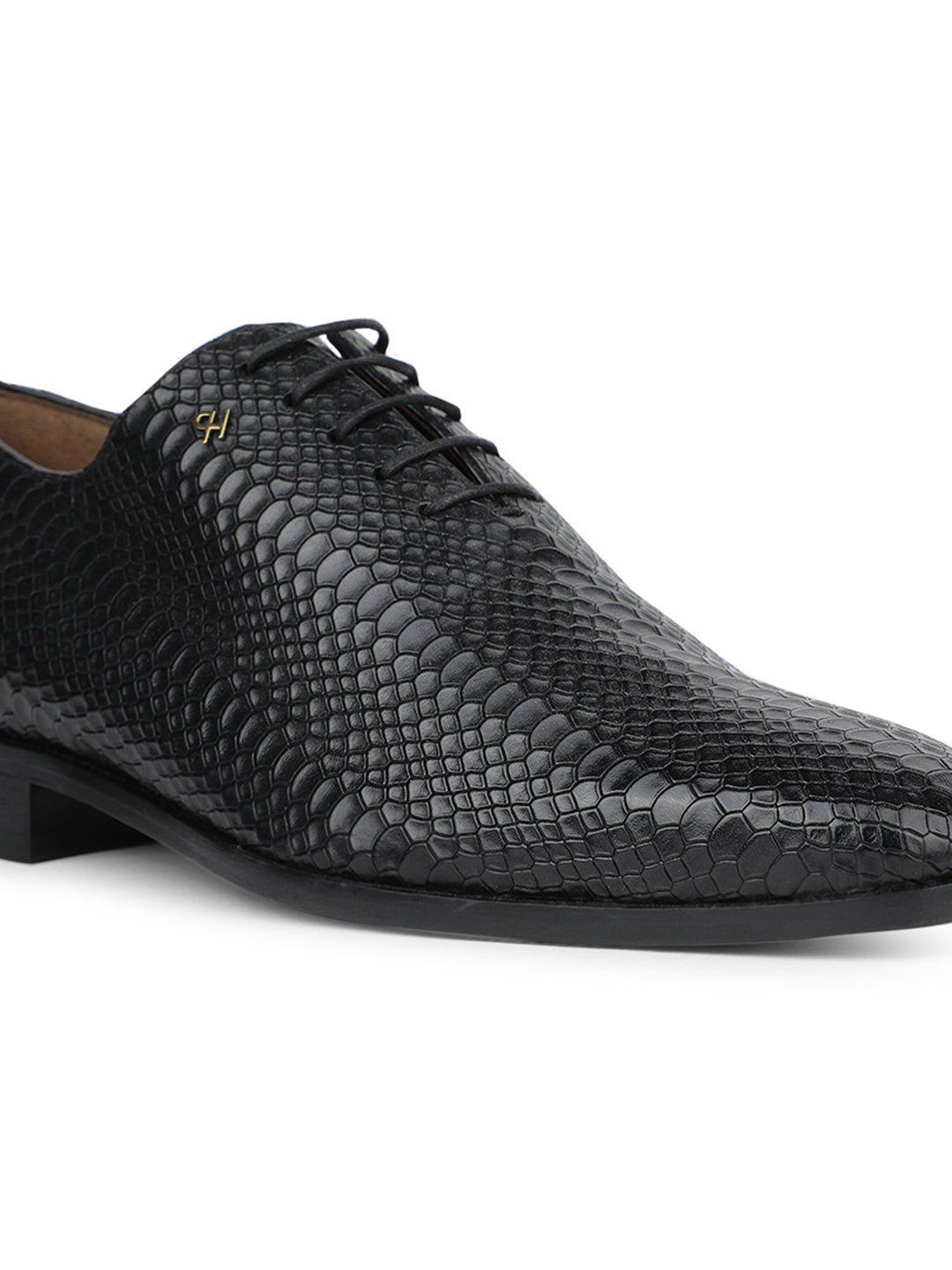 Hush Puppies Men Black Formal Lace-up Derby Shoes - Black - View 5