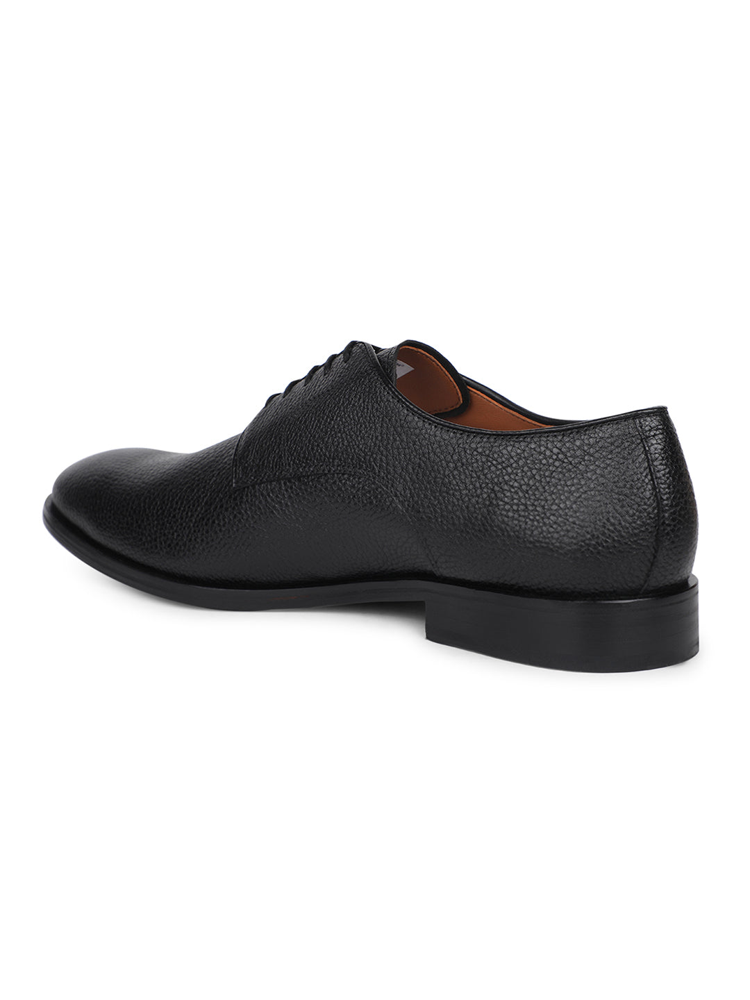 Hush Puppies Men Black Formal Lace-up Derby Shoes - Black - View 3