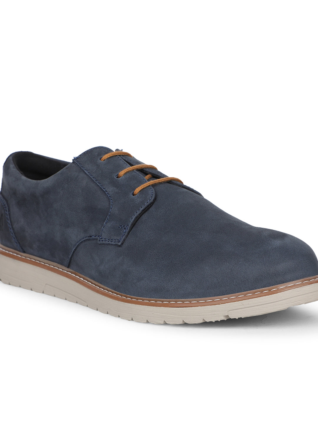 Hush Puppies Men Navy Blue Casual Lace-up Shoes - Navy Blue - View 5