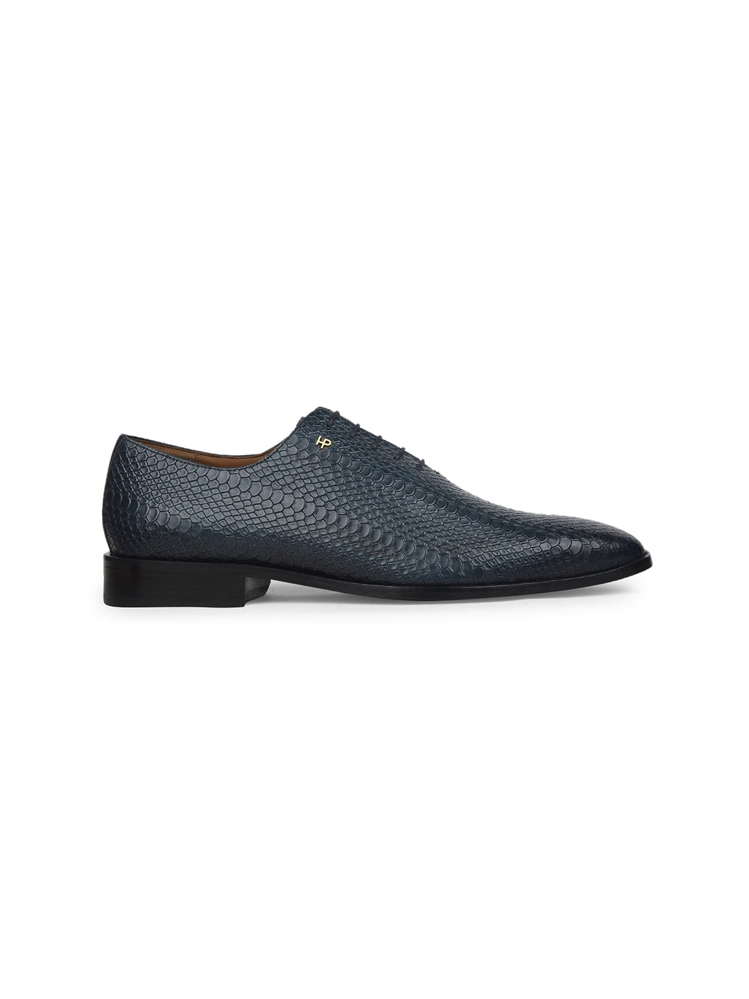 Hush Puppies Men Navy Blue Formal Lace-up Derby Shoes - Navy Blue - View 2