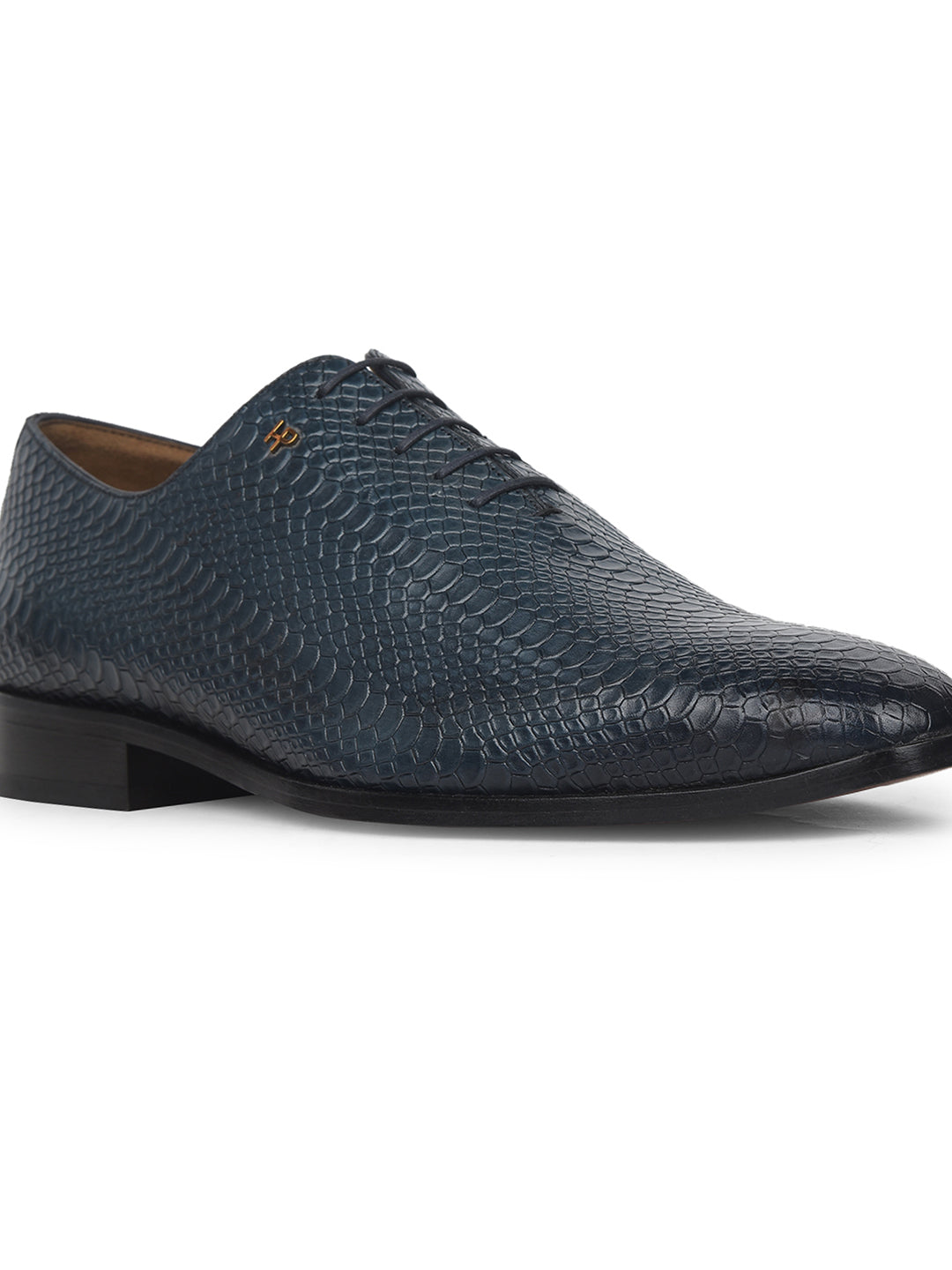 Hush Puppies Men Navy Blue Formal Lace-up Derby Shoes - Navy Blue - View 5