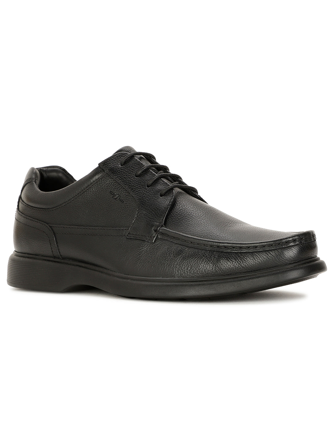 Bata Men Black Formal Lace-up Derby Shoes - Black - View 1