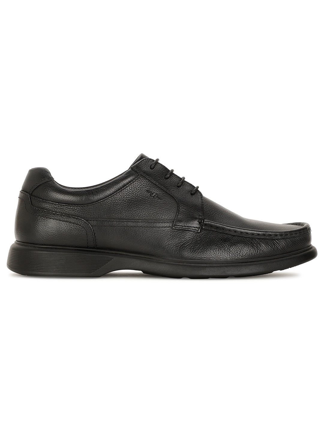 Bata Men Black Formal Lace-up Derby Shoes - Black - View 2