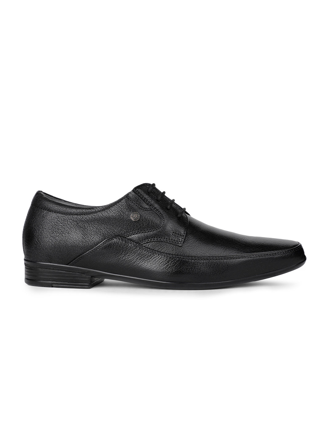 Bata Men Black Formal Lace-up Derby Shoes - Black - View 2