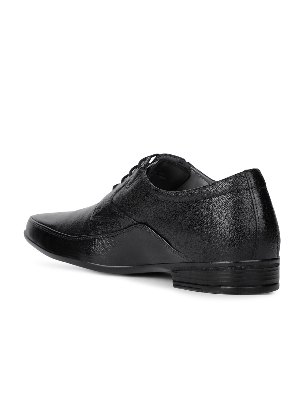 Bata Men Black Formal Lace-up Derby Shoes - Black - View 3