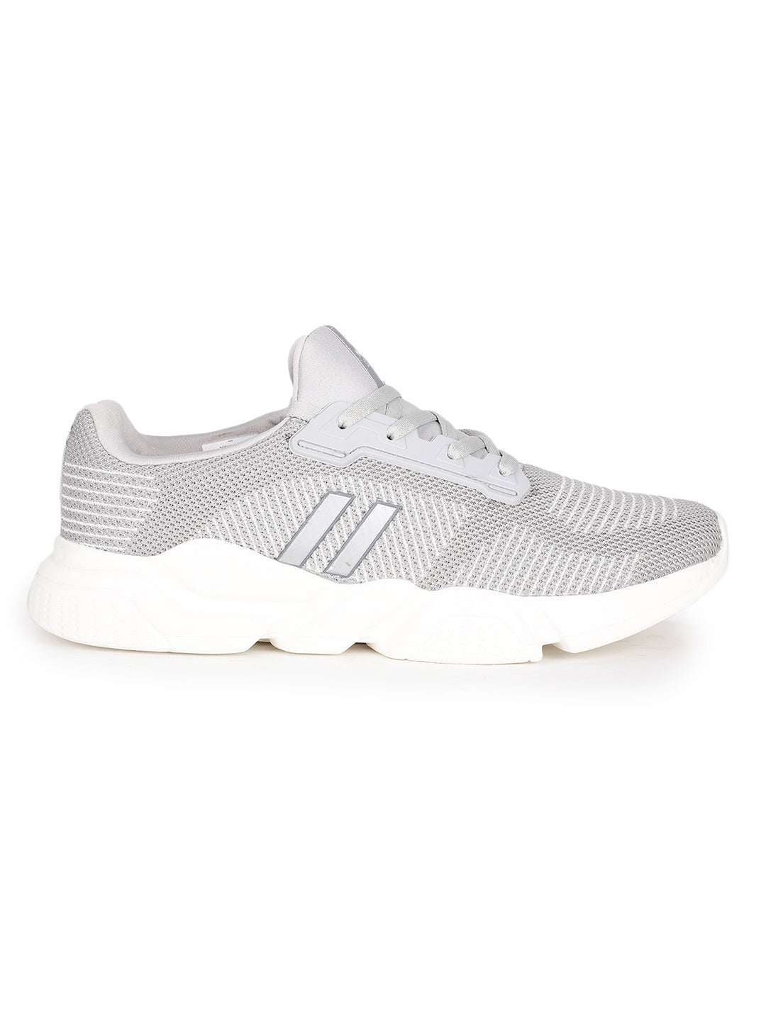 North Star Men Grey Casual Lace-up Shoes - Grey - View 2