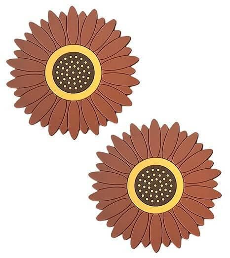 P-plus international silicone trivets for hot mugs (set of 2) - HalfPe