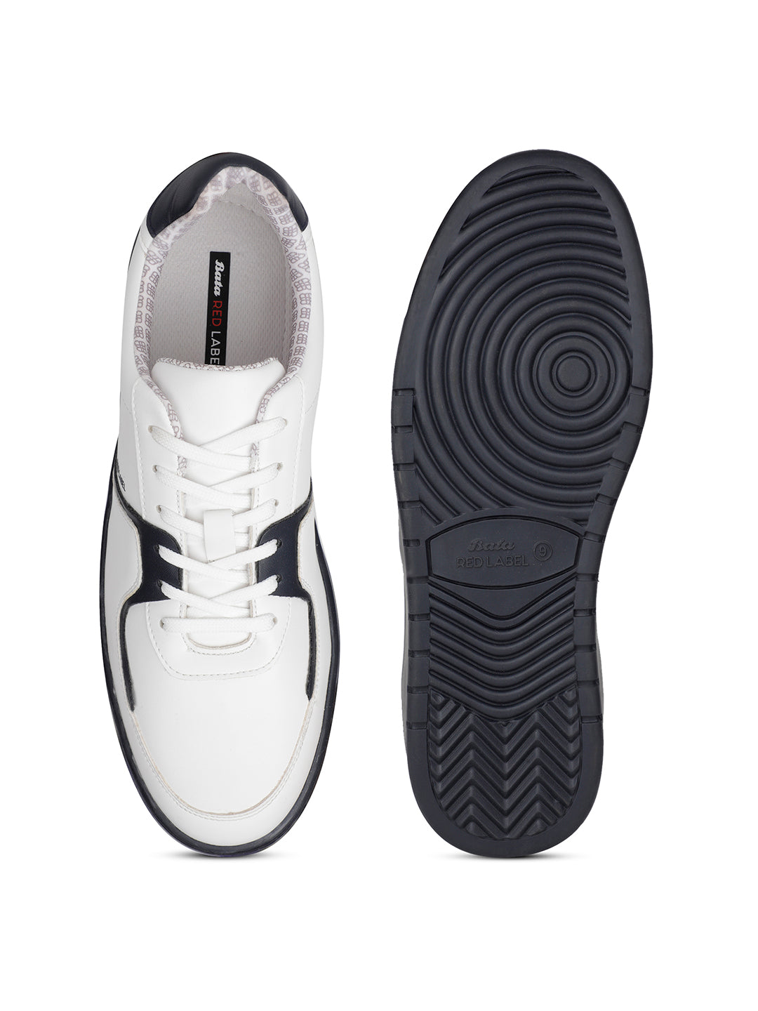 Bata Men White Casual Lace-up Sneaker - White - View 4