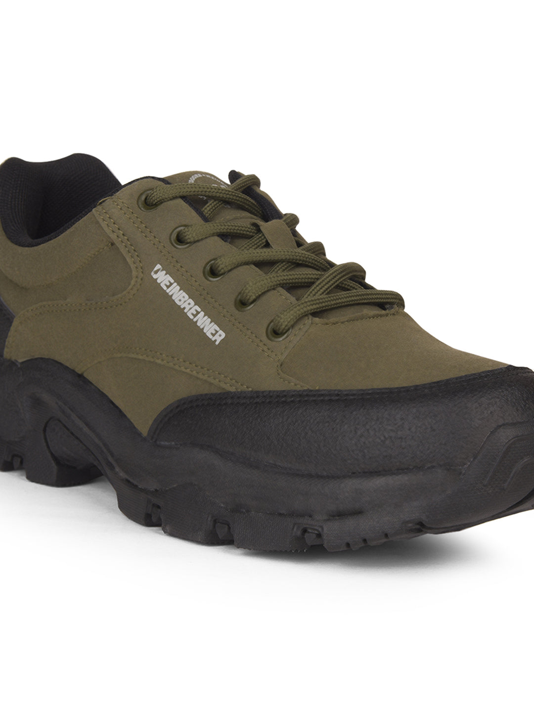 Weinbrenner Men Olive Casual Lace-up Oxford Shoes - Olive - View 3