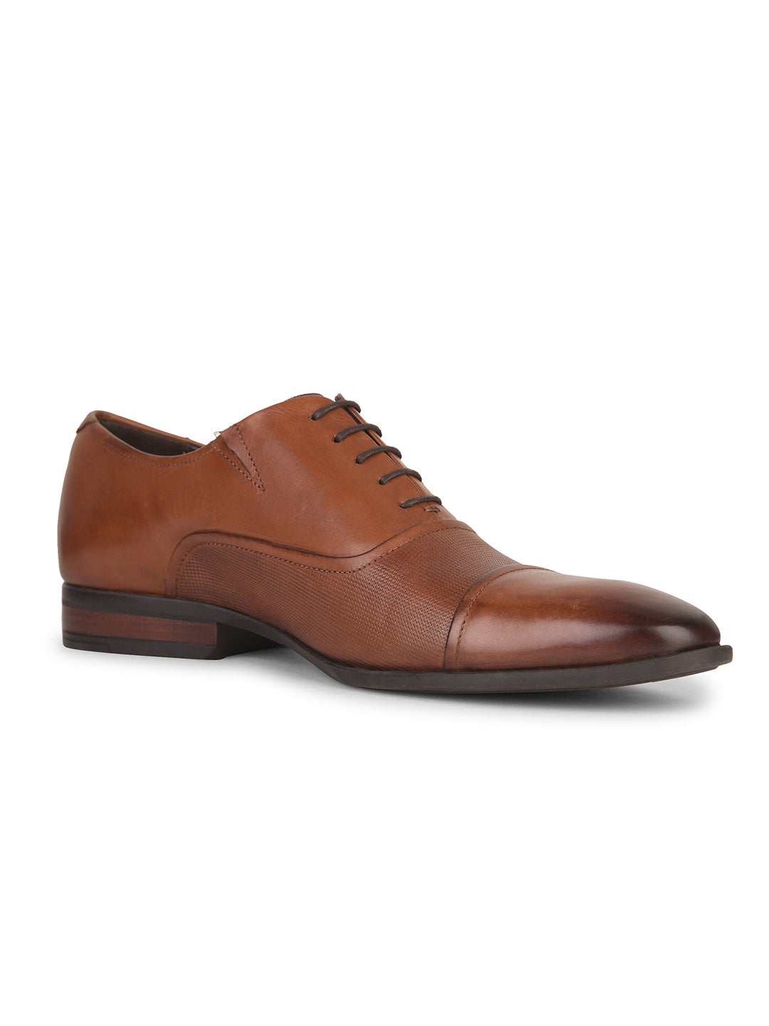 Hush Puppies Men Tan Formal Lace-up Oxford Shoes - Tan - View 1